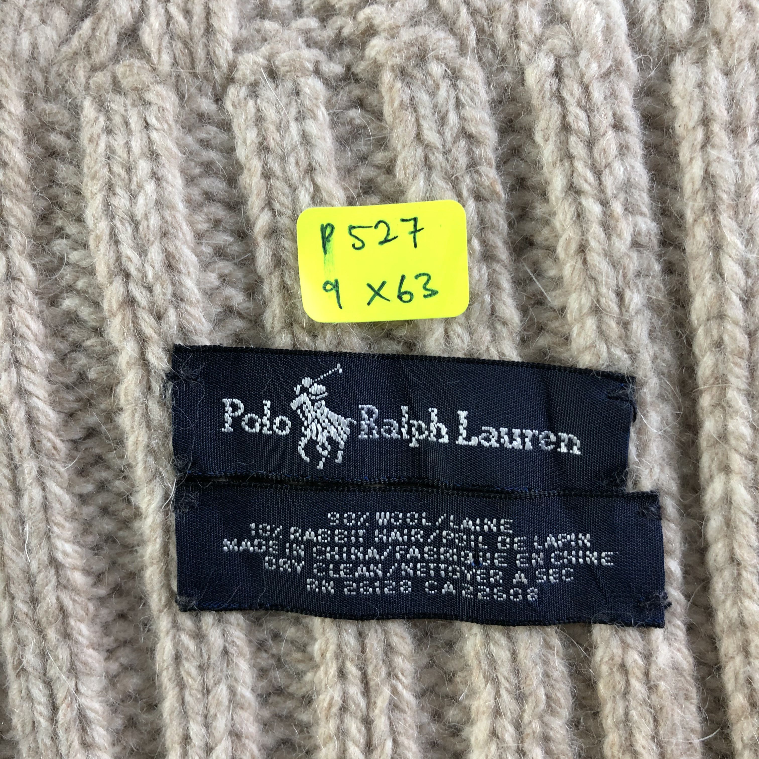 Polo Ralph Lauren Polo Ralph Lauren Knit Scarf / Muffler / Neckwear Size ONE SIZE - 7 Thumbnail