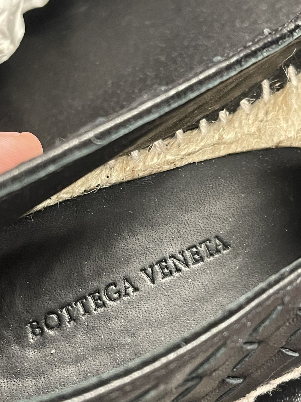 Bottega Veneta Size 7US/37 - Bottega Veneta Woven Leather Espadrille Flats Size US 7 / IT 37 - 13 Thumbnail