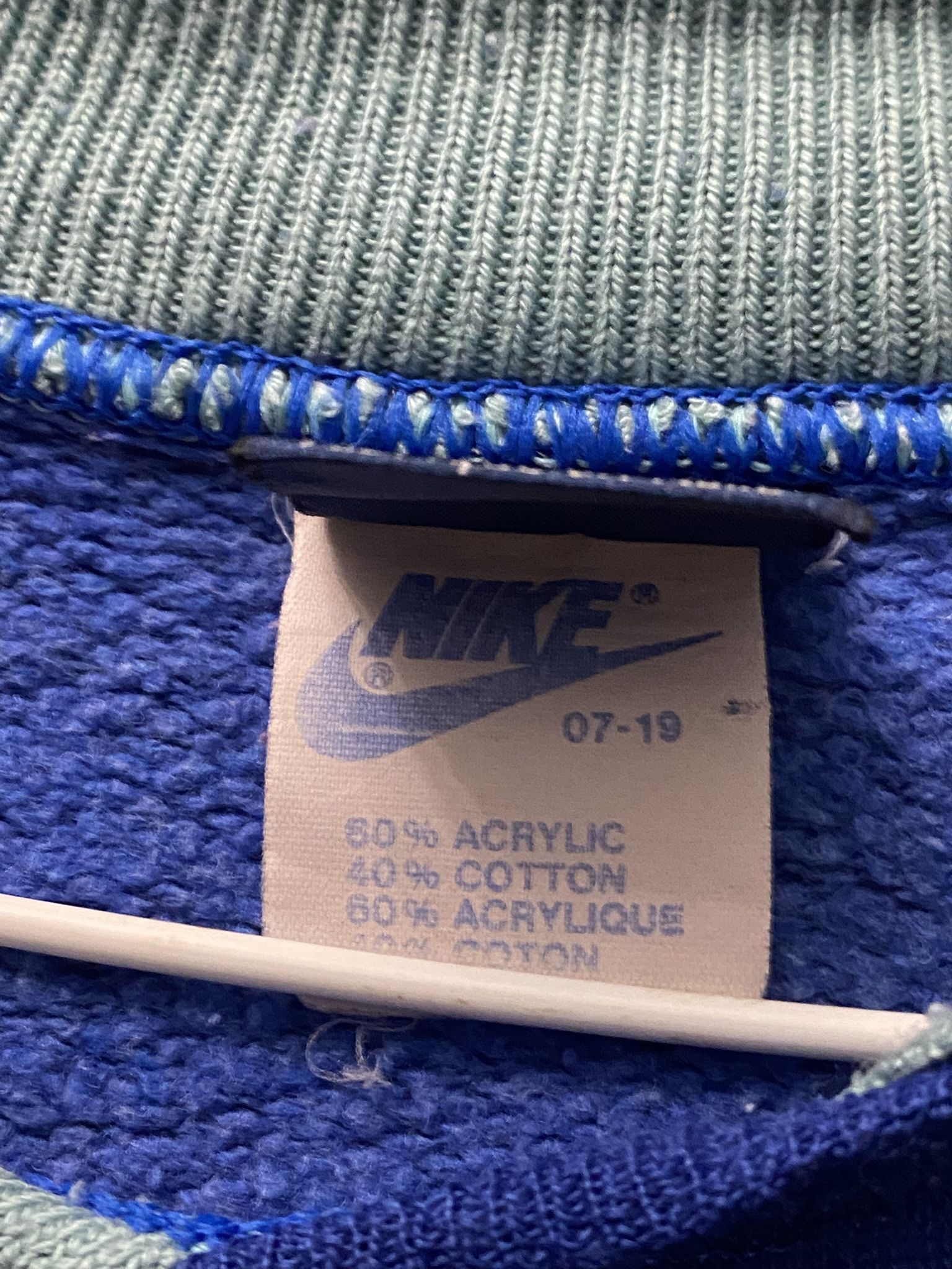 Nike × Vintage Nike Oregon USA Sweatshirt Polo Vintage 80s Big Logo Size US L / EU 52-54 / 3 - 3 Thumbnail