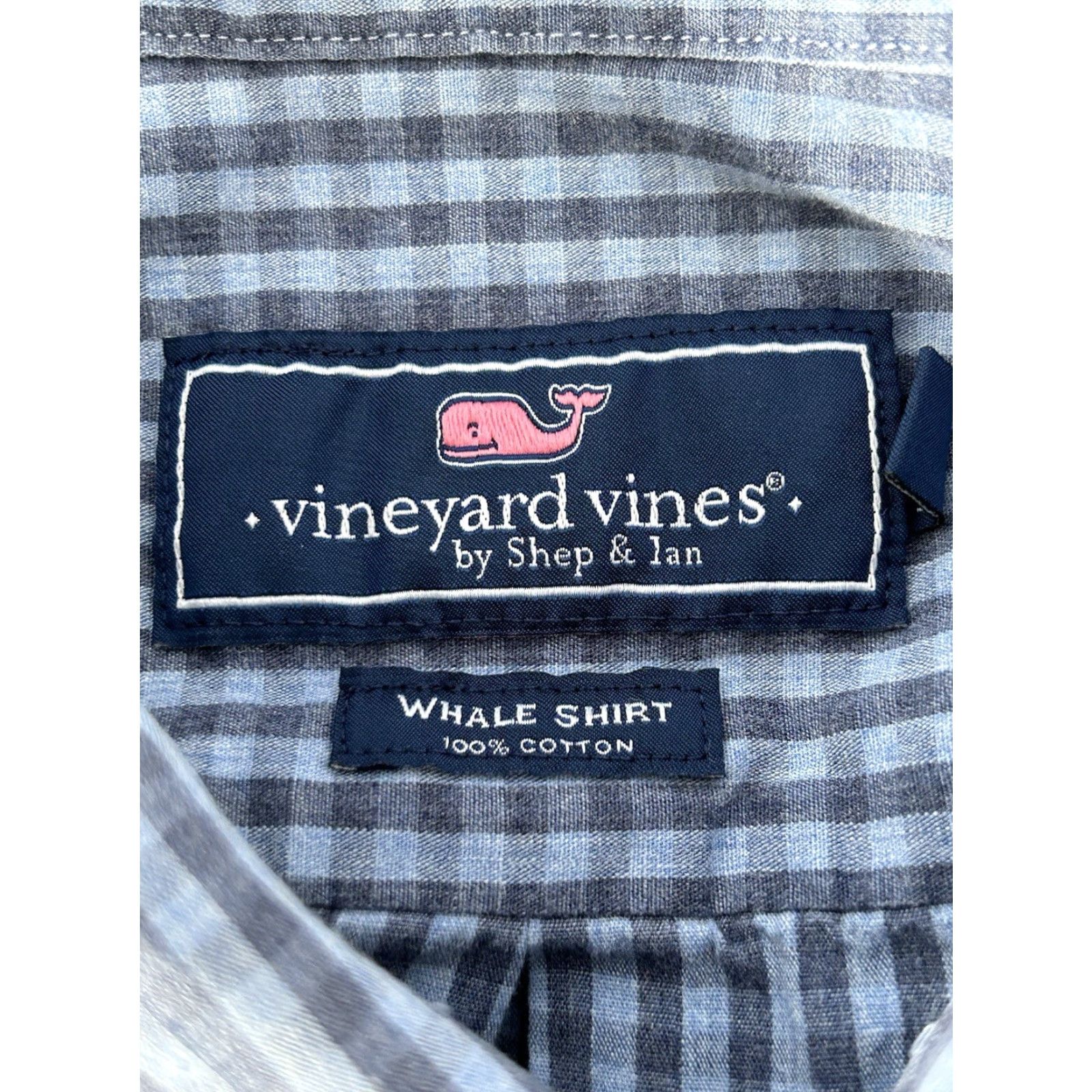 Vineyard Vines Vineyard Vines Shirt Mens Long Sleeve Button-Up Blue Plaid XL Size US XL / EU 56 / 4 - 4 Thumbnail