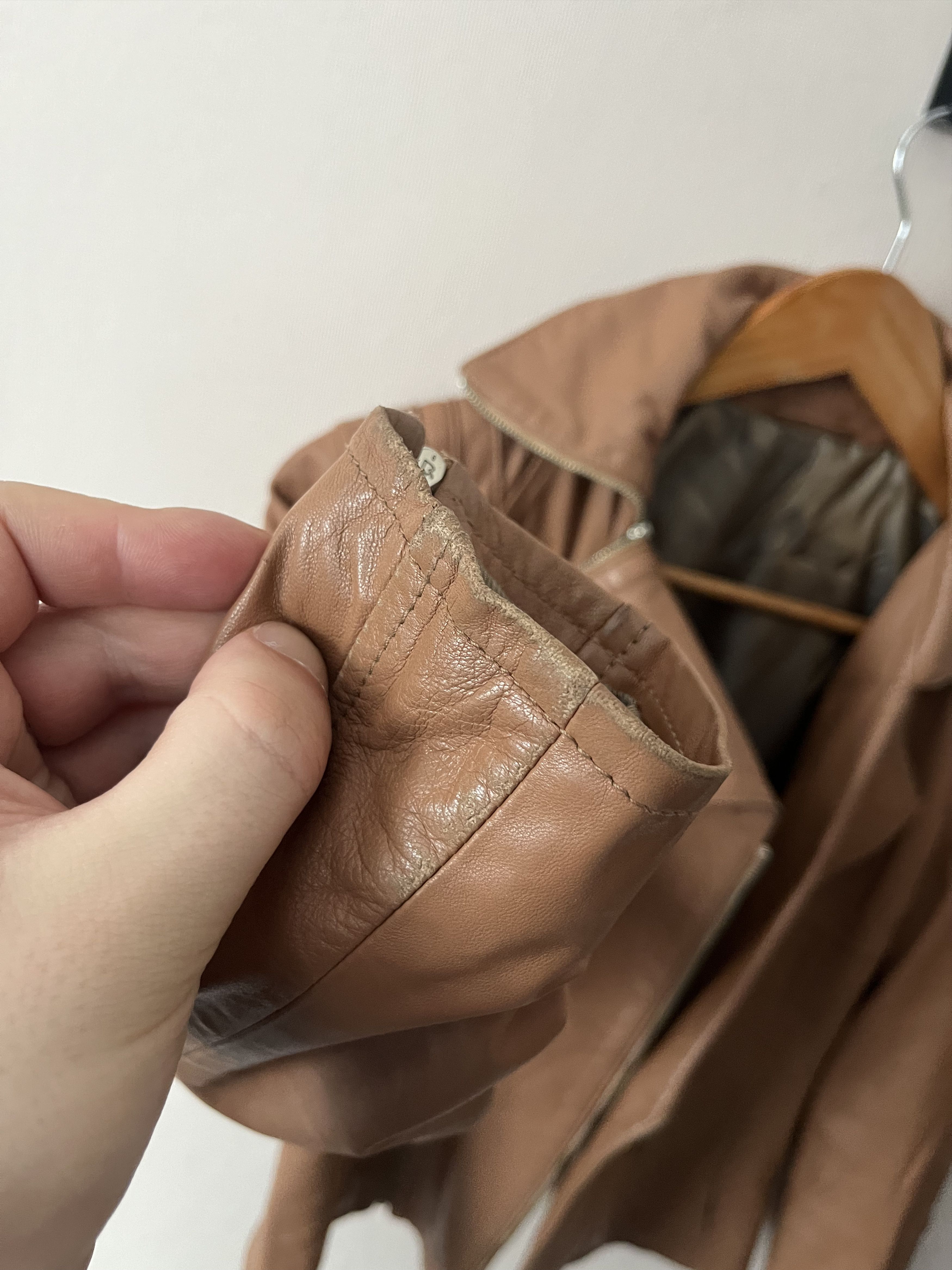 Versace Jeans Couture VERSACE Jeans Couture Leather Biker Jacket Full Zip Size XS / US 0-2 / IT 36-38 - 12 Thumbnail