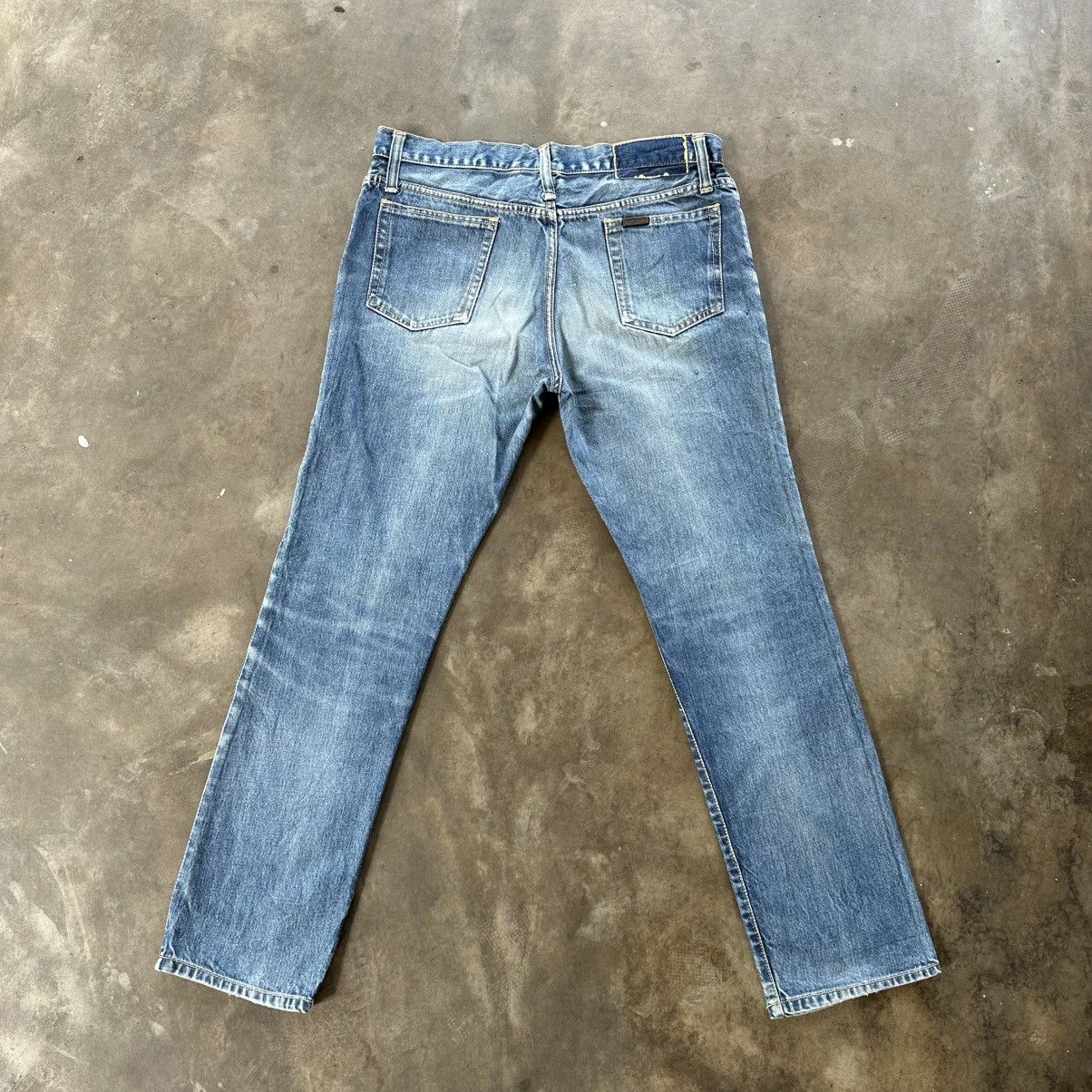 Japanese Brand Vintage Japanese Talon Faded Denim Jean Pant W33 Size US 33 - 8 Thumbnail