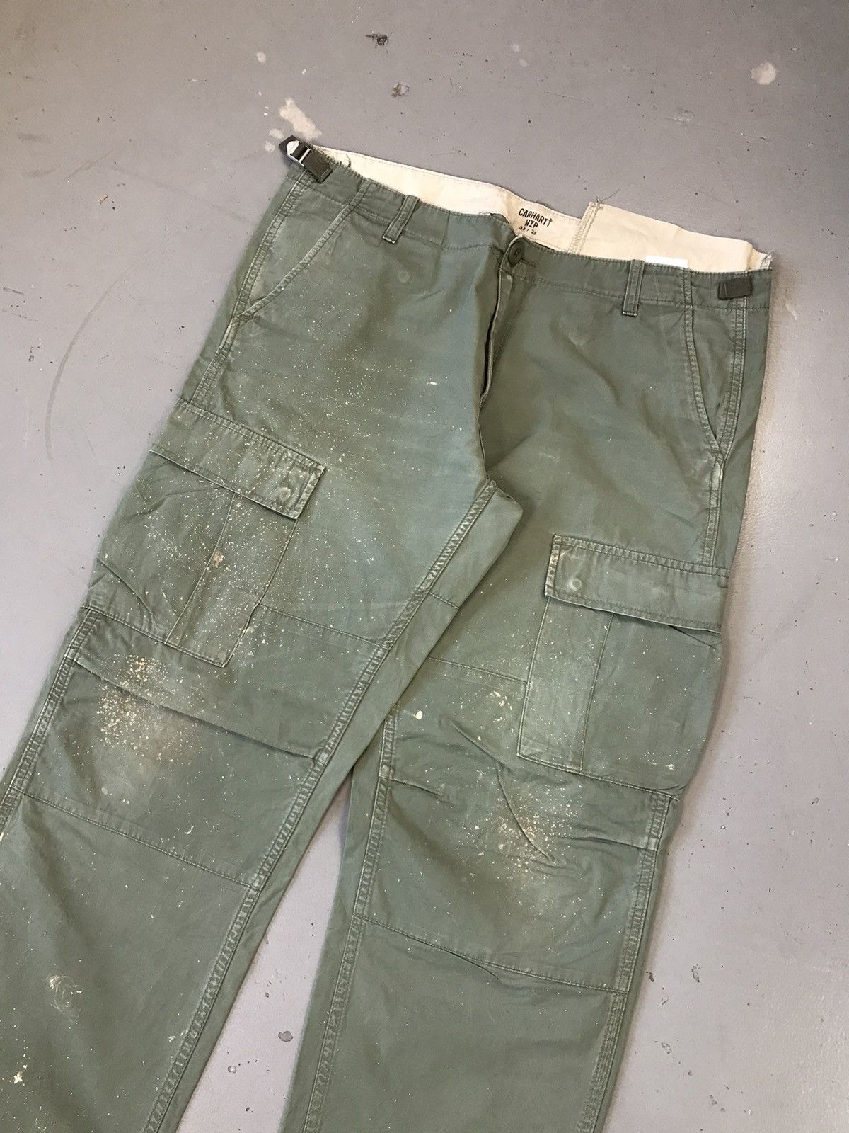Carhartt × Vintage Vintage Carhartt (WIP) military Ripstop cargo pant Size US 38 / EU 54 - 2 Thumbnail