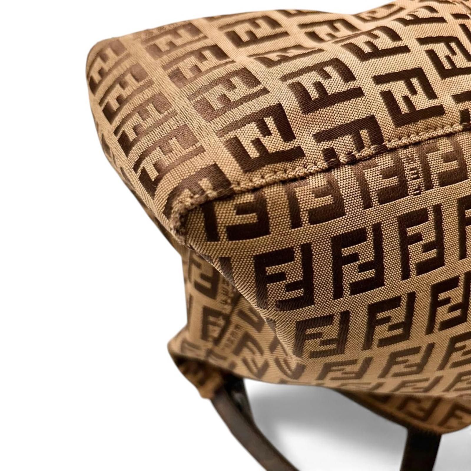 Fendi Fendi - Vintage FF Logo Canvas Shoulder Bag Size ONE SIZE - 4 Thumbnail