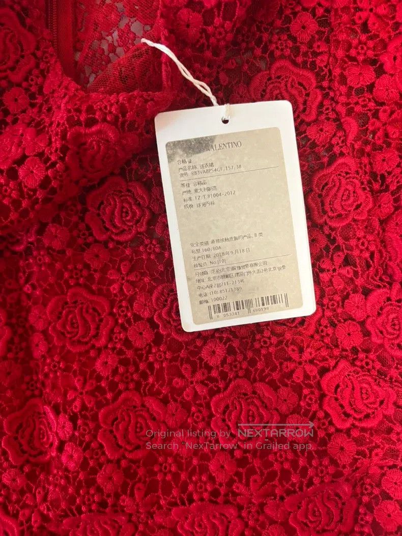 Valentino Valentino Water-soluble lace dress Size S / US 4 / IT 40 - 3 Thumbnail