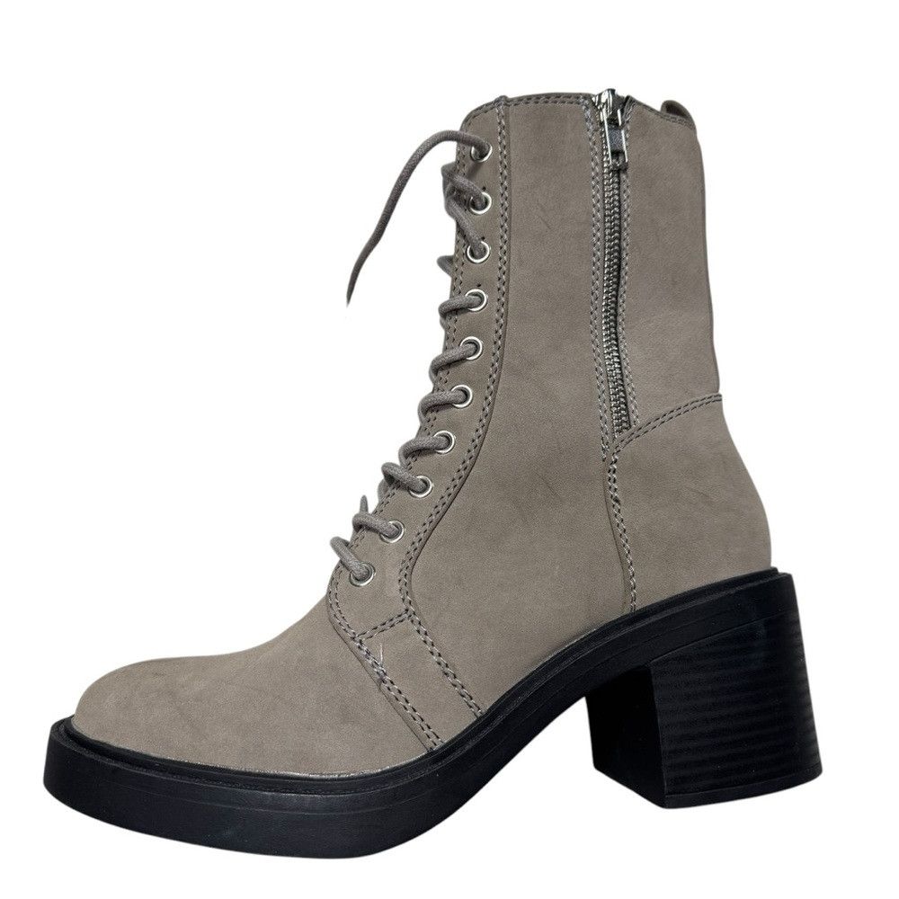 Other New MIA Mia Galit Combat Taupe Grey Boots Size 8.5 Size US 8.5 / IT 38.5 - 2 Thumbnail