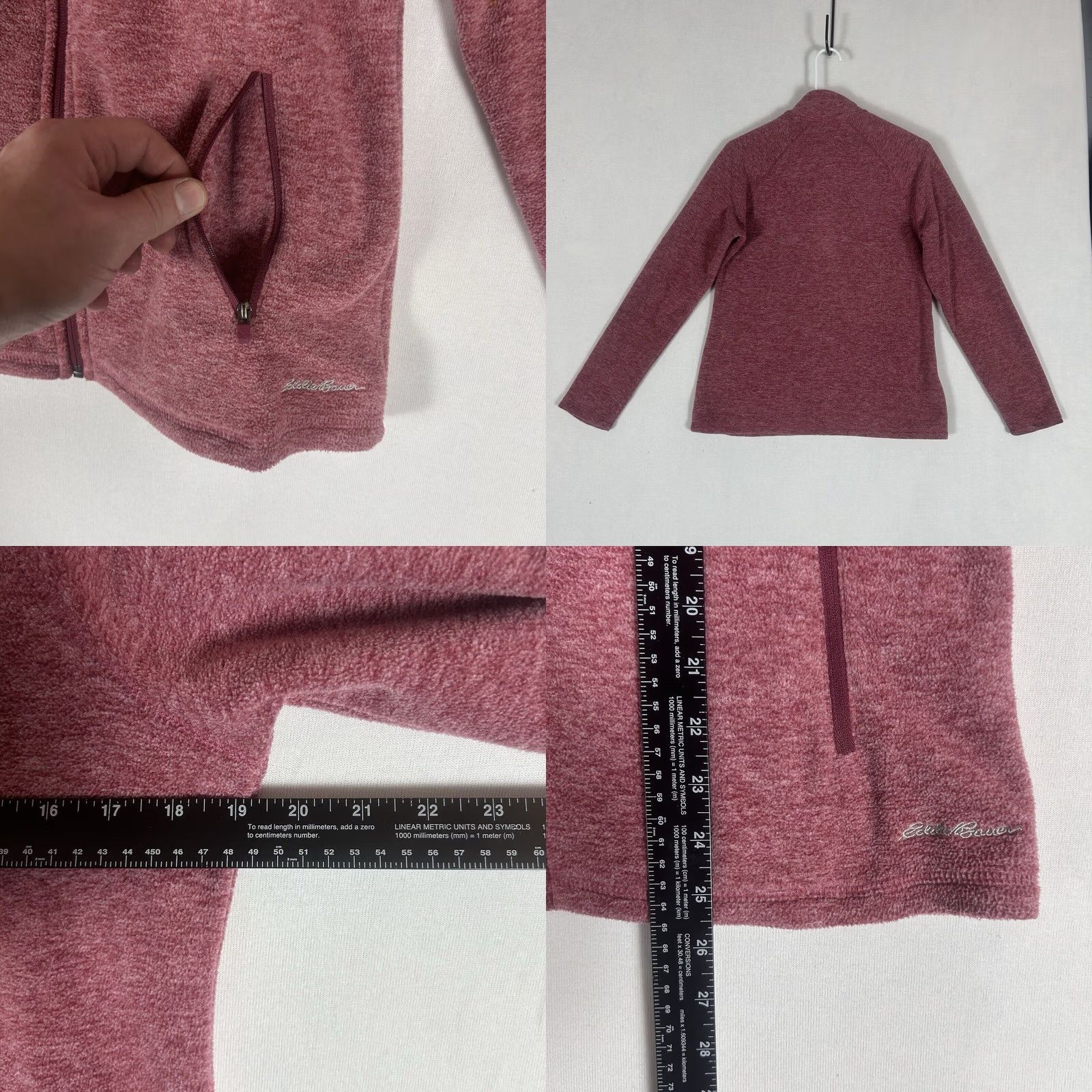 Eddie Bauer Eddie Bauer Womens Small Red Plaid FLAWED Jacket Size S / US 4 / IT 40 - 8 Thumbnail