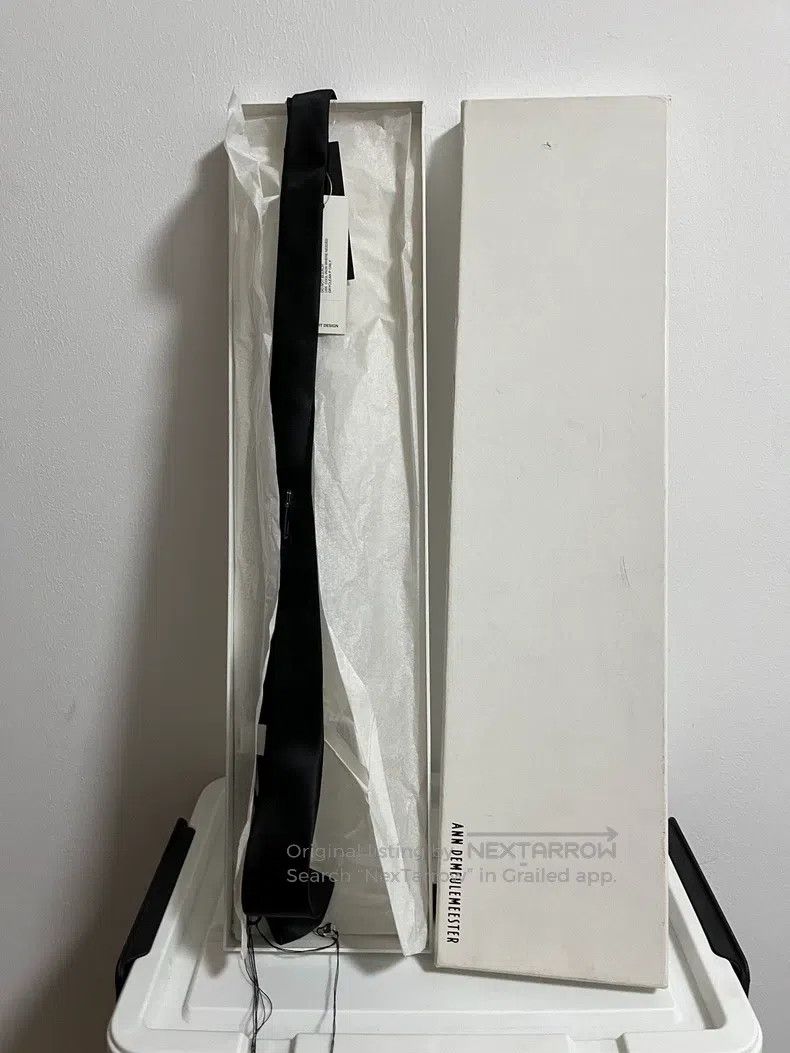 Ann Demeulemeester Ann Demeulemeester Necktie Size ONE SIZE - 9 Thumbnail