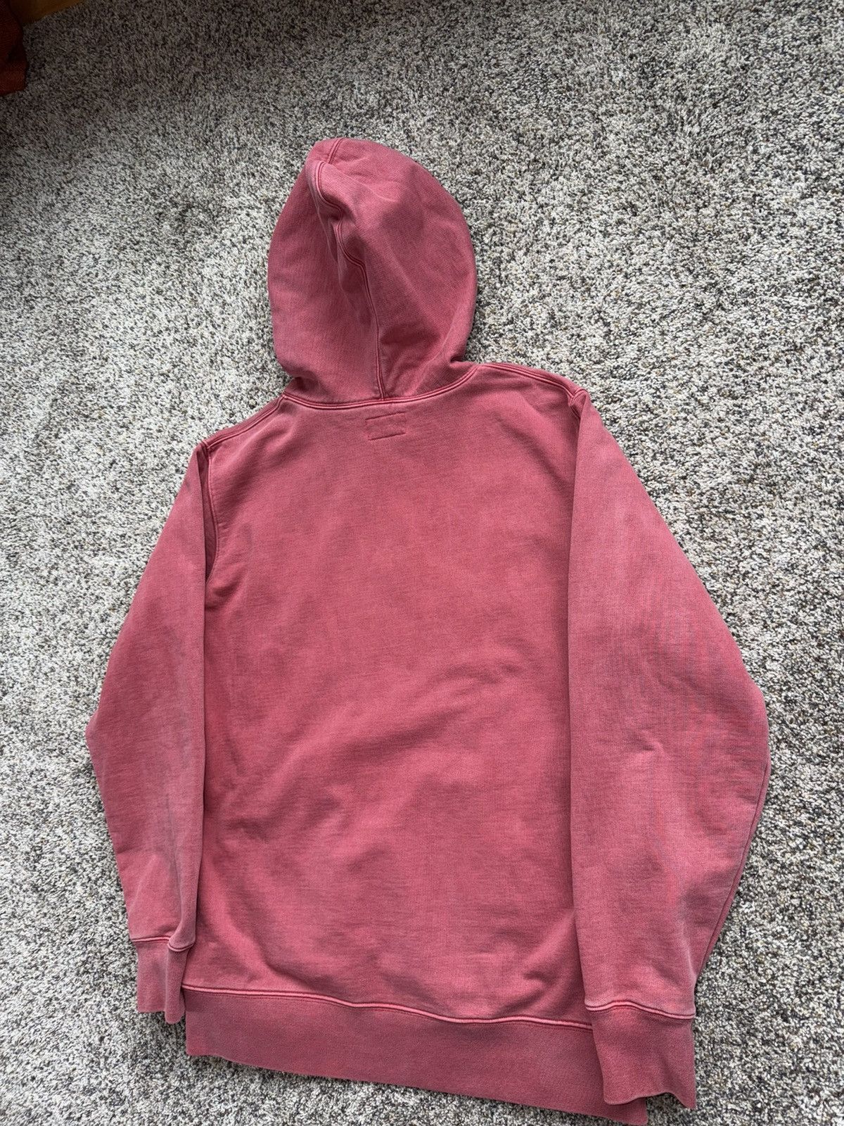 Supreme Supreme washed red hoodie spell out size XL Size US XL / EU 56 / 4 - 21 Thumbnail