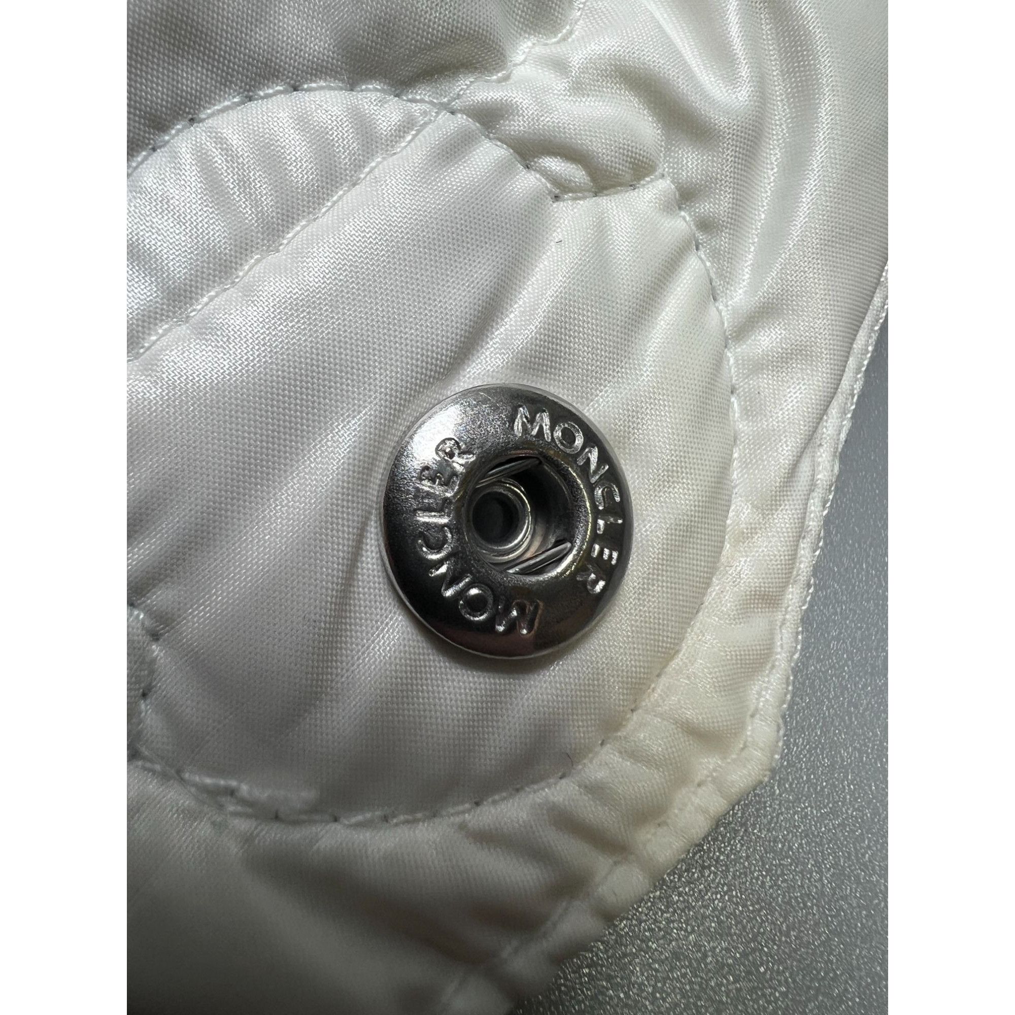 Moncler Moncler White Down Clutch (Y1033) Size ONE SIZE - 11 Thumbnail
