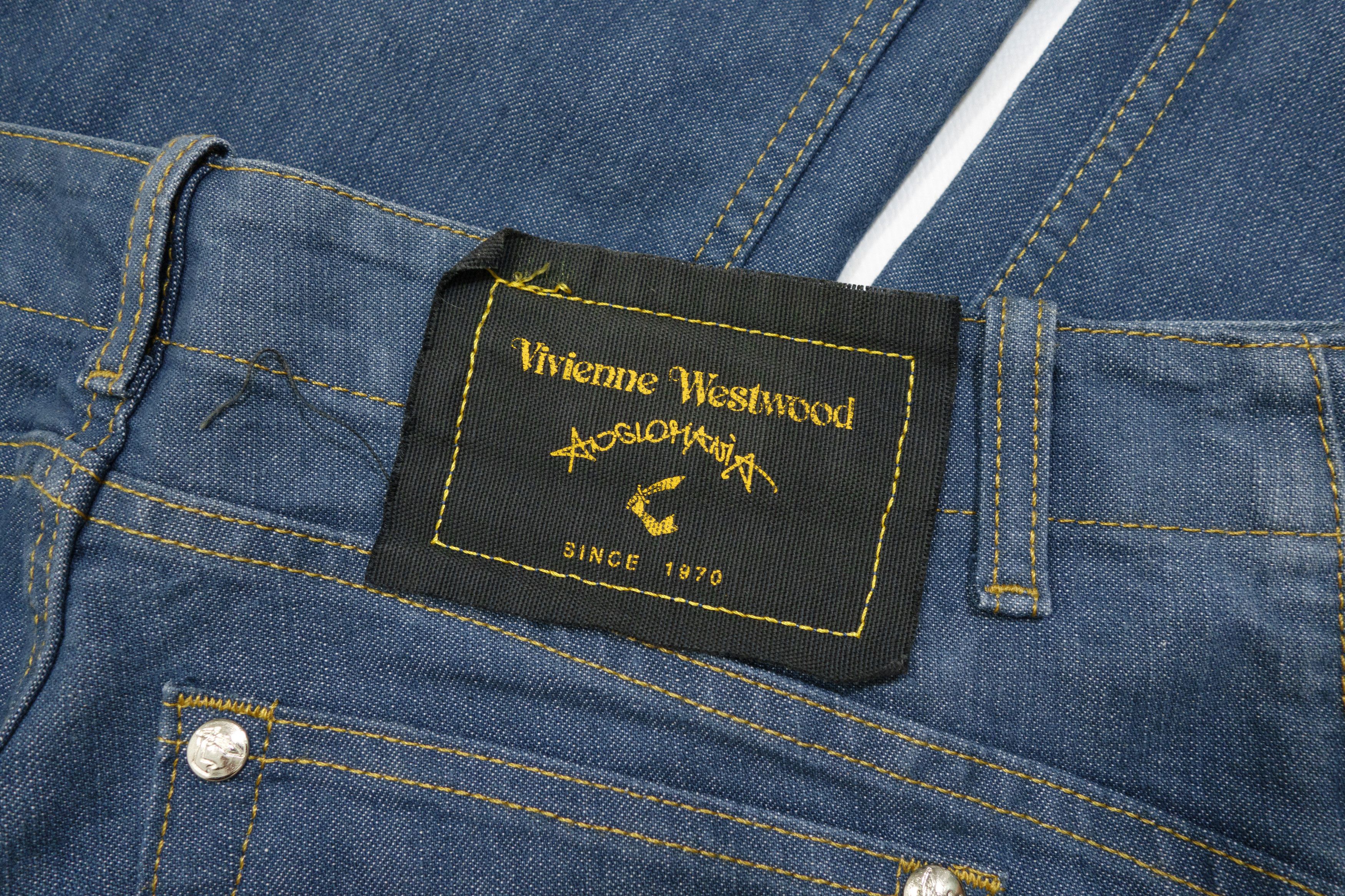 Vivienne Westwood Anglomania Straight Mid Rise Jeans Size US 30 / EU 46 - 7 Thumbnail