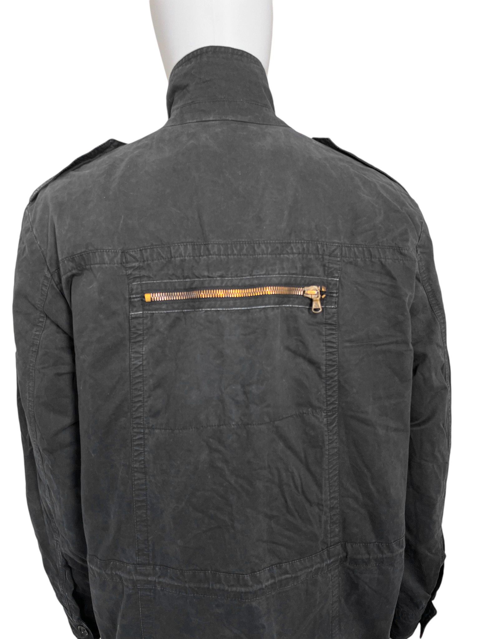 Dolce & Gabbana 1990's Multipockey Black Military Parka Size US XL / EU 56 / 4 - 8 Thumbnail