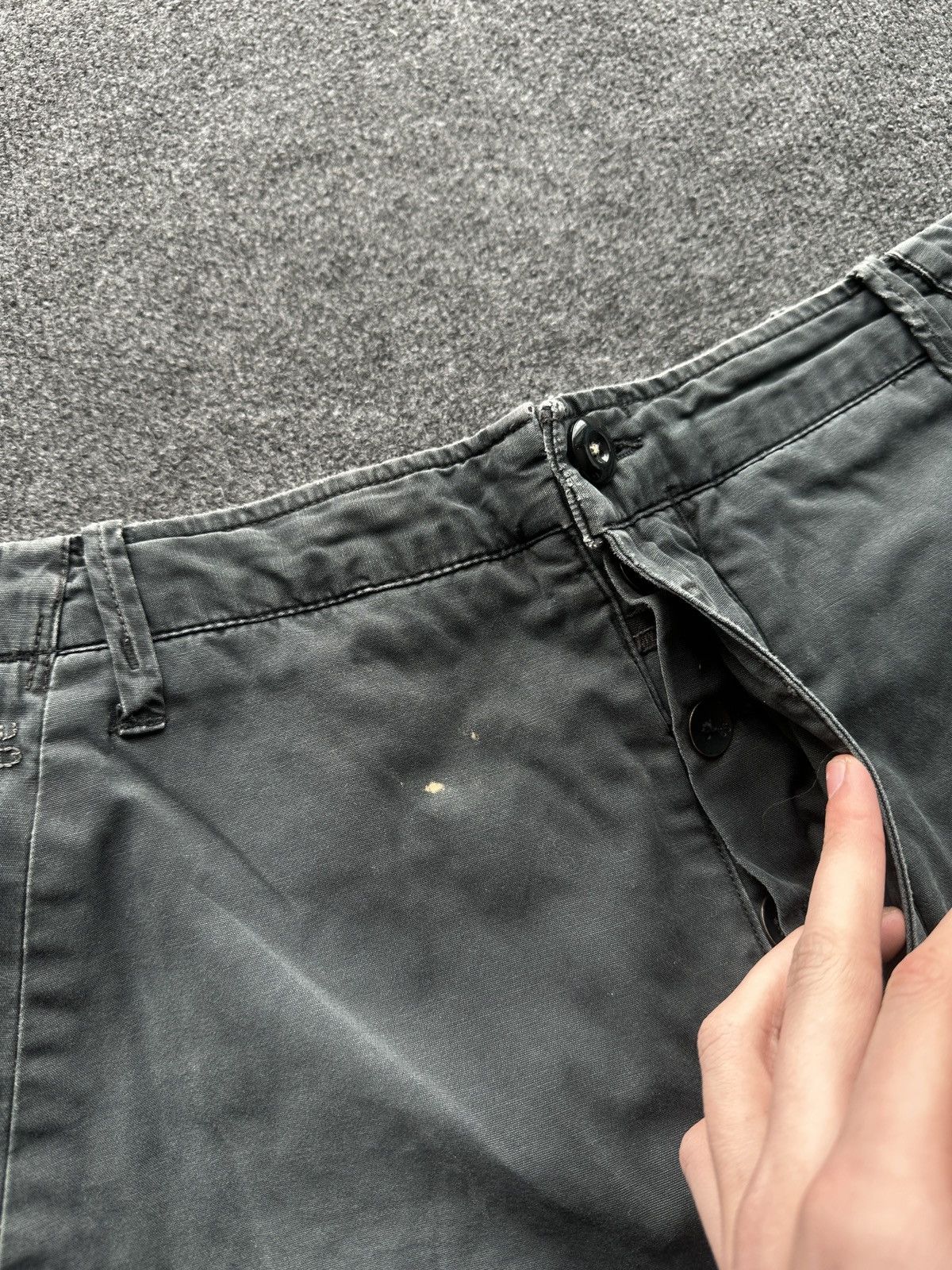 G-Star 🚨PUNK G STAR OPIUM RAW GRAY MENS JEANS Y2k BIKER Size US 34 / EU 50 - 11 Thumbnail