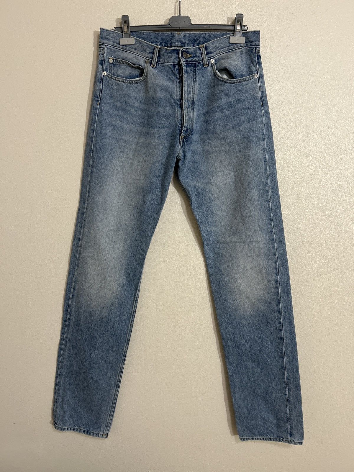Maison Margiela Maison Margiela Straight Leg Washed Jeans Size US 34 / EU 50 - 1 Thumbnail