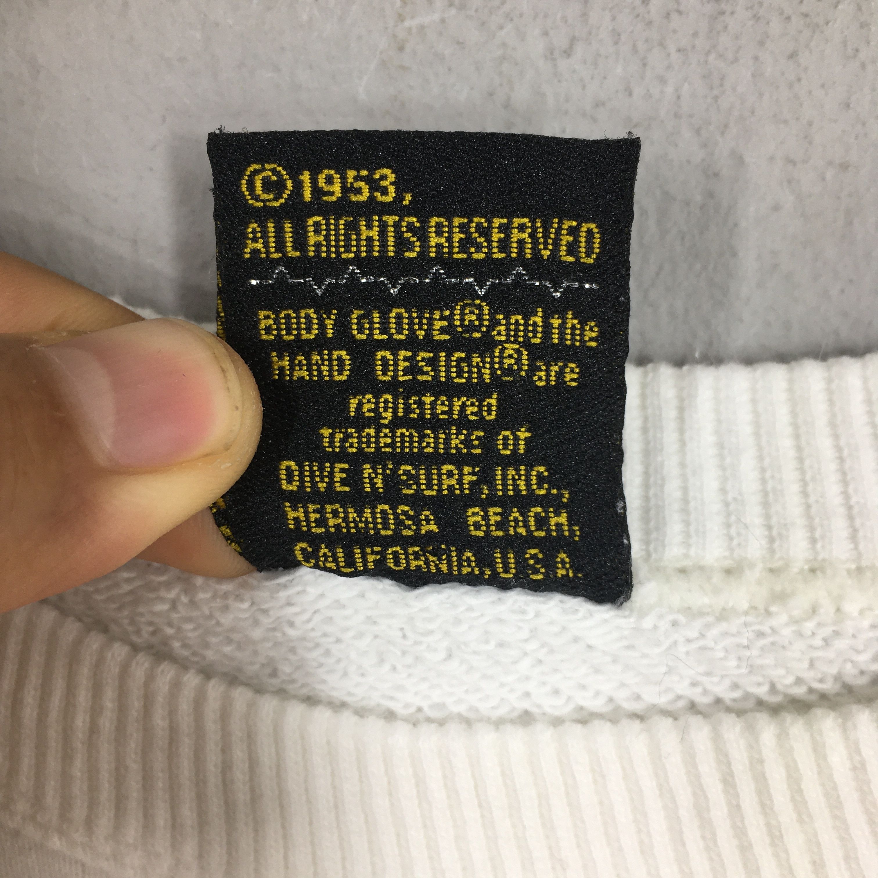 Body Glove × Vintage Vintage 90s Body Glove Surfing Sweatshirt Medium Size US M / EU 48-50 / 2 - 6 Thumbnail