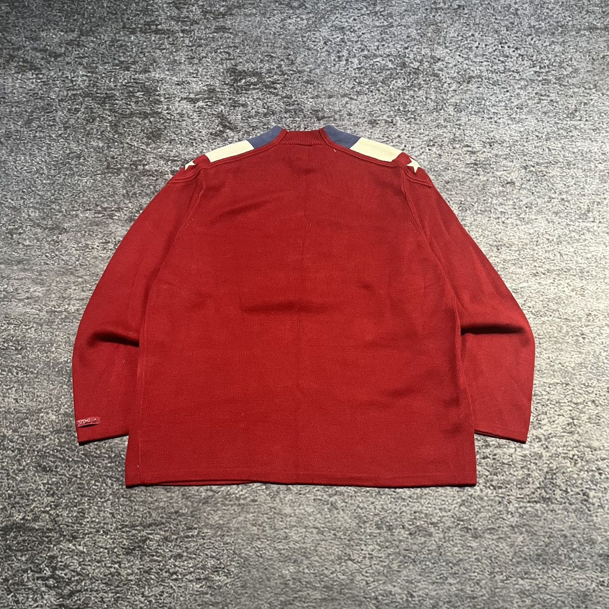 Tommy Hilfiger Vintage Tommy Hilfiger Jeans Embroidered Logo 2000s Sweater Size US XXL / EU 58 / 5 - 2 Thumbnail