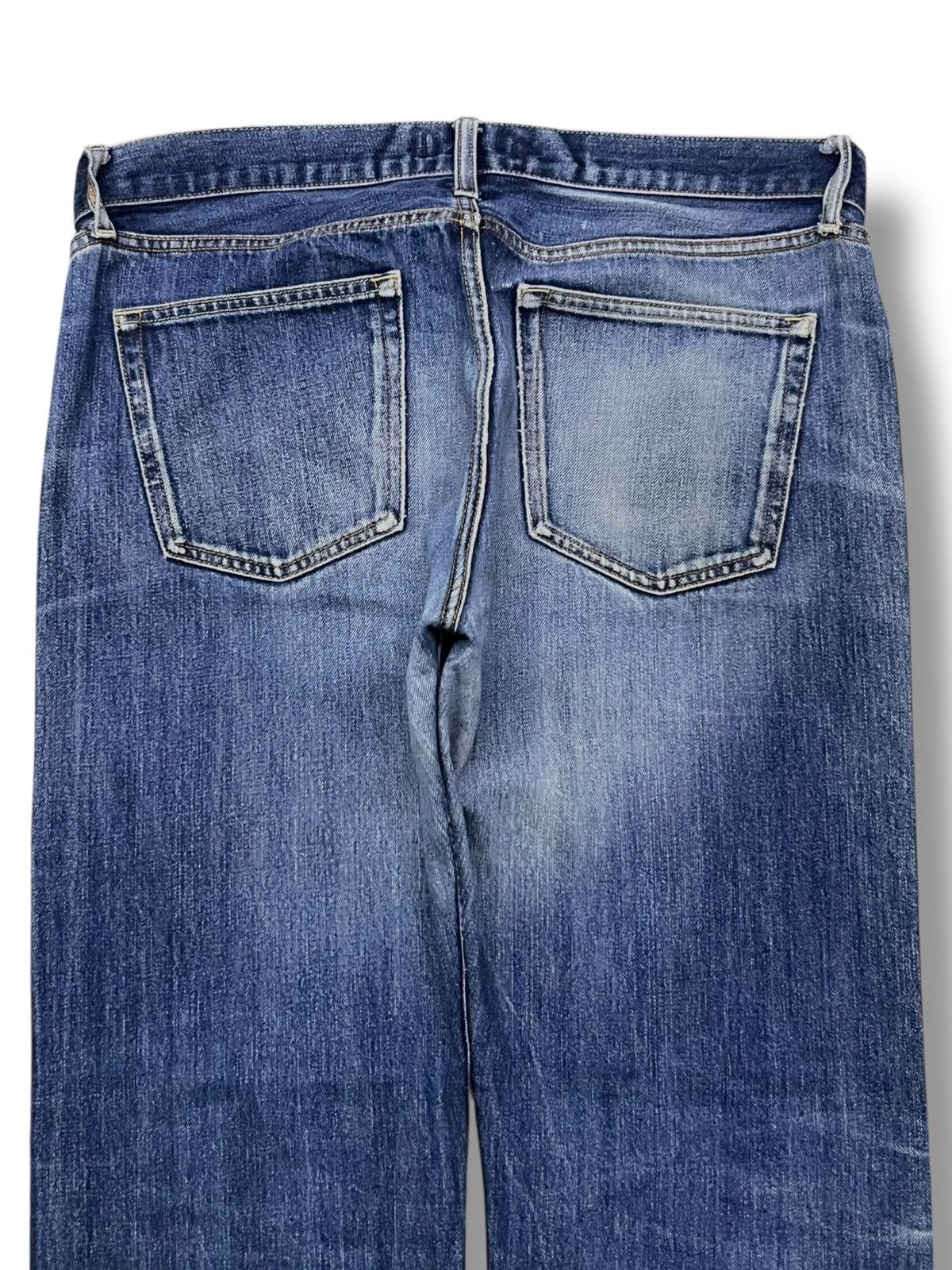 Uniqlo Vintage Uniqlo Selvedge Denim Japan - Faded Wash Jeans Size US 36 / EU 52 - 5 Thumbnail