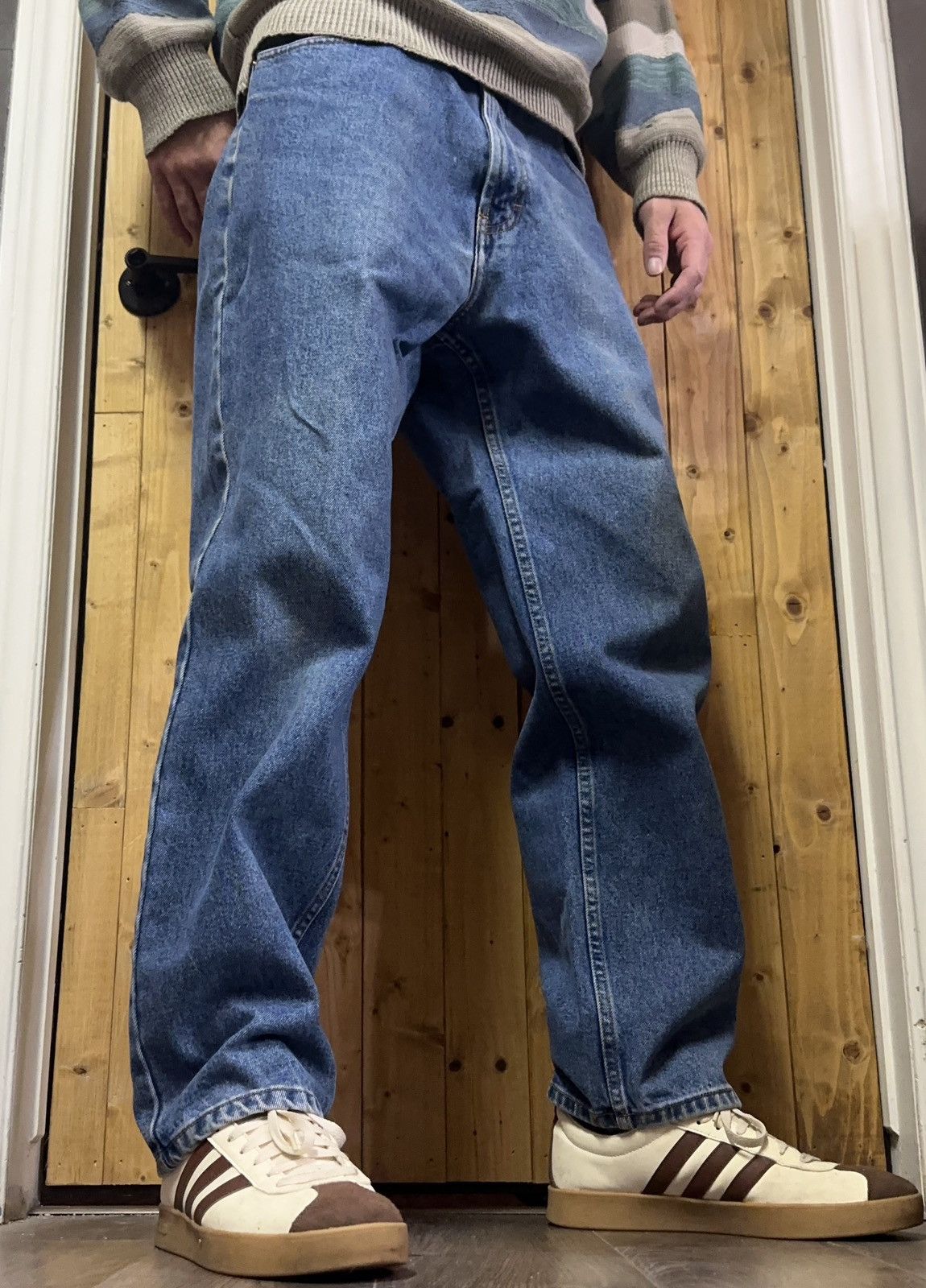 Chaps Vintage 34x30 Chaps Blue Jeans Size US 34 / EU 50 - 1 Thumbnail
