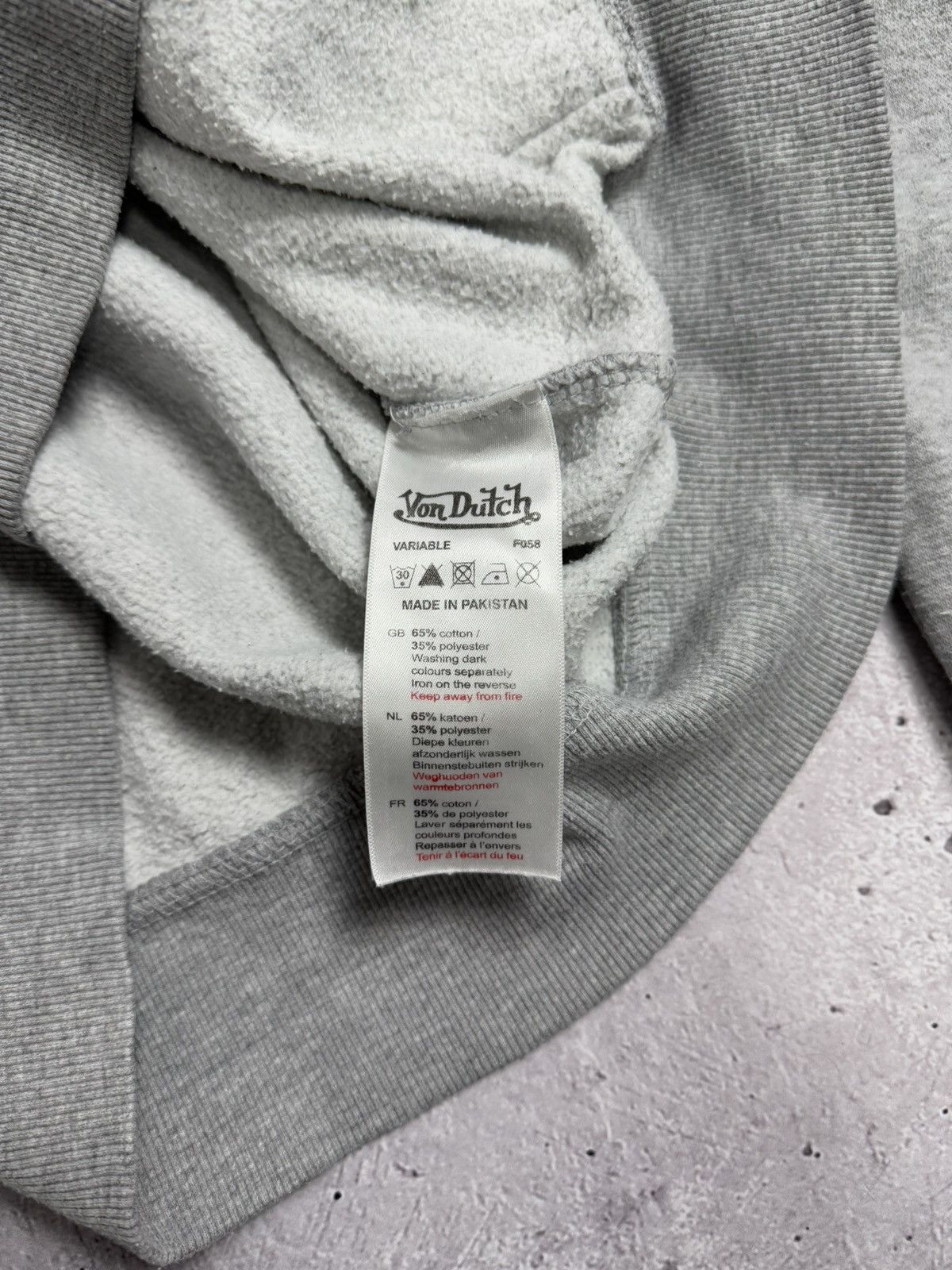 Von Dutch Vintage Y2K Von Dutch Zip Hoodie Size US L / EU 52-54 / 3 - 11 Thumbnail