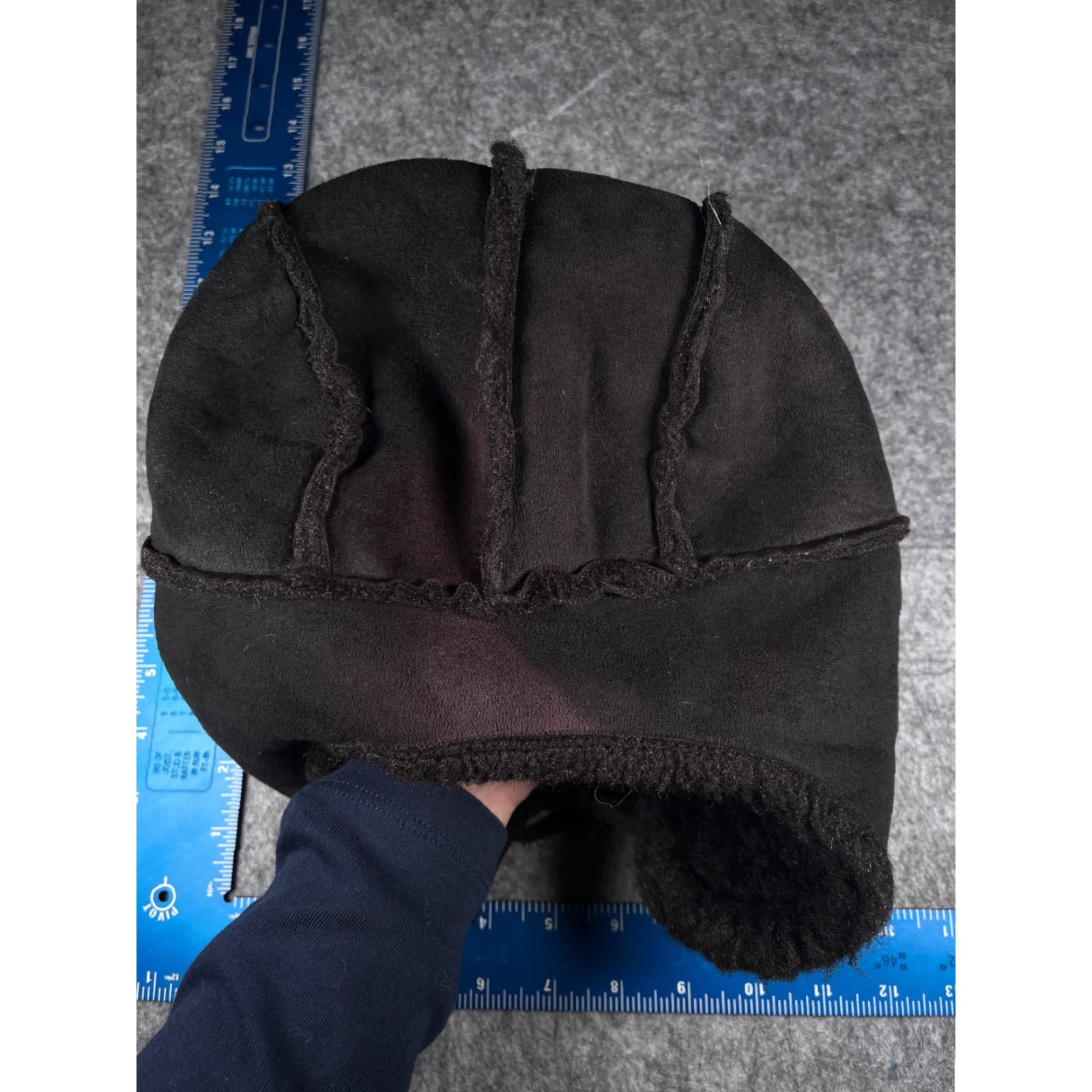 Forever 21 Forever 21 Trapper Beanie Womens One Size Black Knit Acrylic Polyester Lined Hat Womens One Size Black Knit Trapper Beanie Forever 21 Size ONE SIZE - 6 Thumbnail