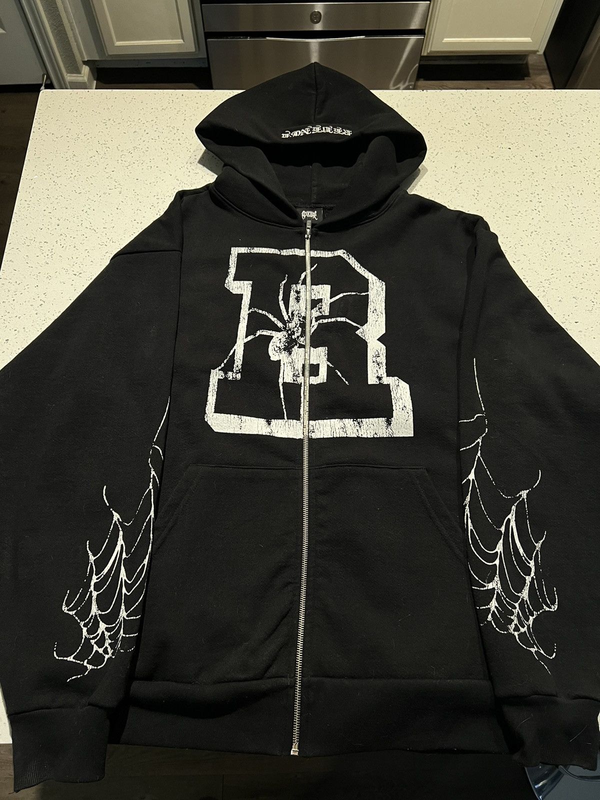 Revenge Revenge Zip Up “Spider R-Web” | Grailed