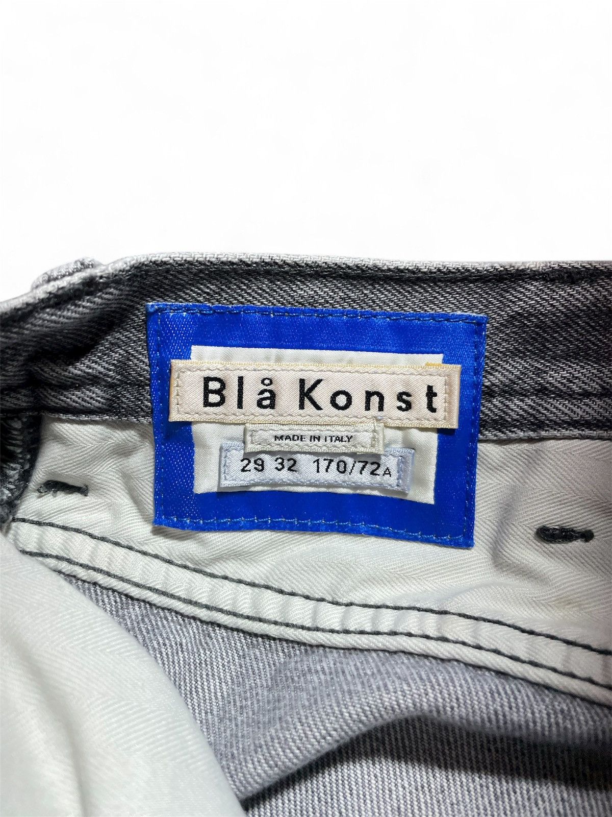 Acne Studios Acne Studios Bla Const LOG MID GREY Pants Size US 29 - 7 Thumbnail