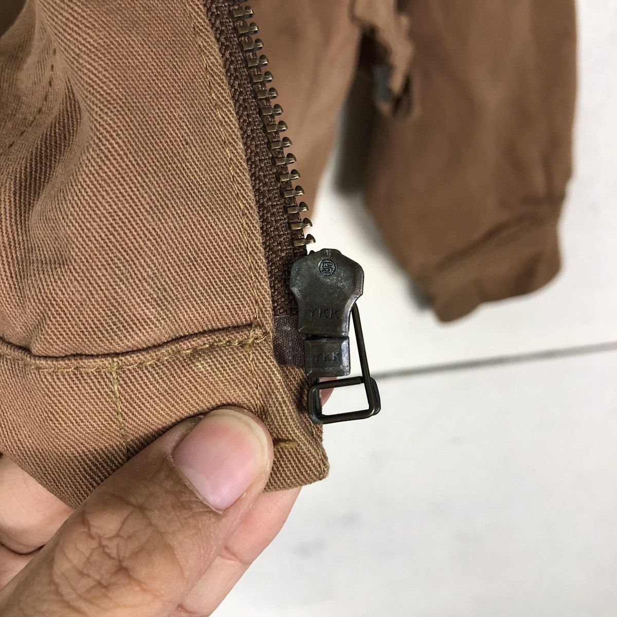 Japanese Brand 🔥Vintage Biker Chore Jacket Beams Japan Made Zipper Size US M / EU 48-50 / 2 - 17 Thumbnail