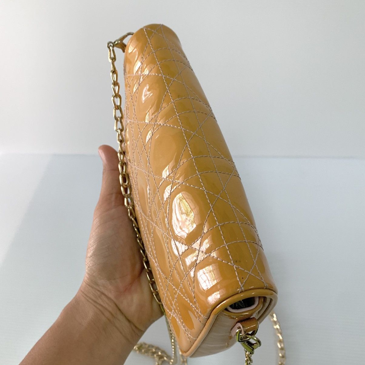 Christian Dior Monsieur Christian Dior Vernis Leather Sling Bag Size ONE SIZE - 7 Thumbnail