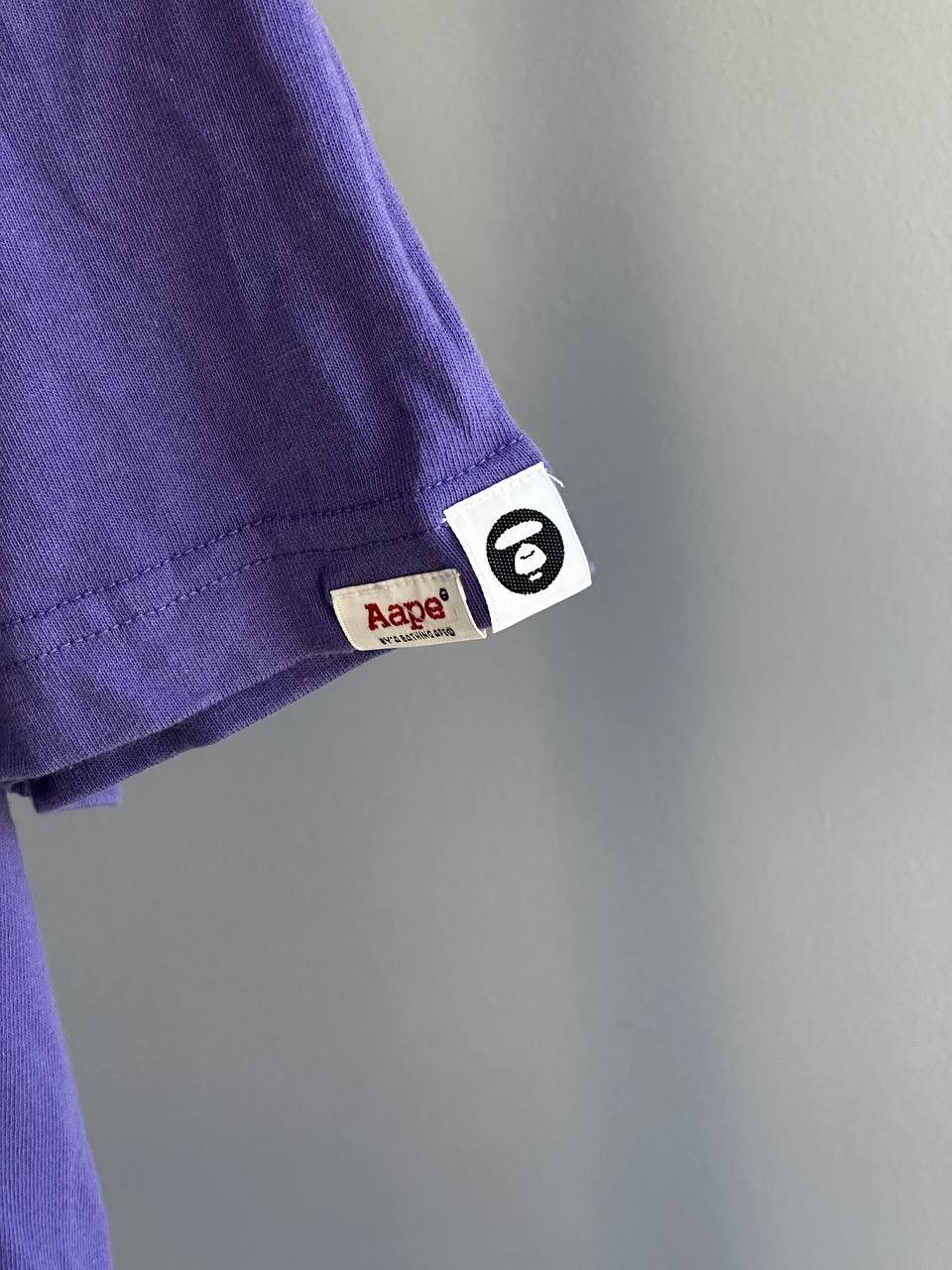Aape Aape By Bathing Ape Purple Big Logo T-Shirt Size US M / EU 48-50 / 2 - 6 Thumbnail