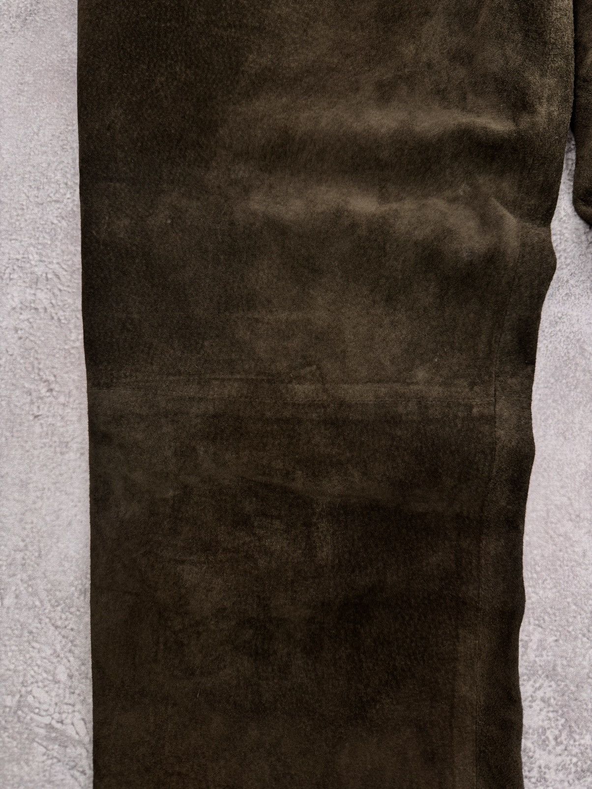 Ralph Lauren Lauren Ralph Lauren Women Suede Pants Khaki Vintage Size M Size 32" / US 10 / IT 46 - 6 Thumbnail