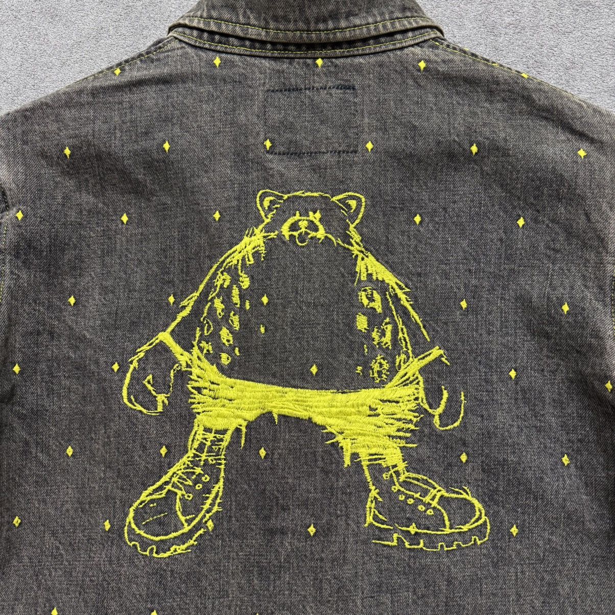 Undercover SS02 Undercover Illusion of Haze Bear Denim Jacket Size US M / EU 48-50 / 2 - 3 Thumbnail