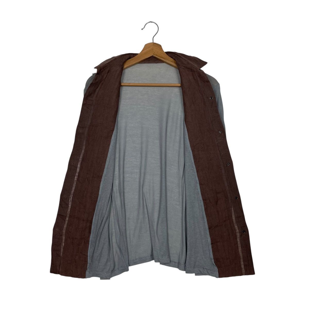 Yohji Yamamoto Runway Yohji Yamamoto Spring Summer Collection Blouse Jacket Size S / US 4 / IT 40 - 13 Thumbnail