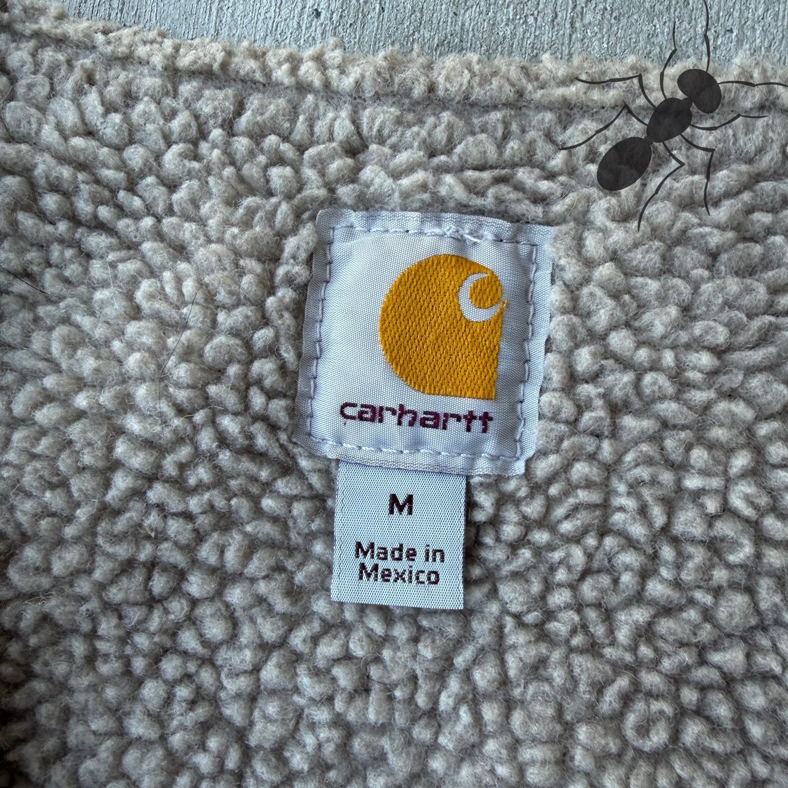 Carhartt × Vintage Carhartt V26 FRB brown Sherpa work wear vest Size US M / EU 48-50 / 2 - 5 Thumbnail