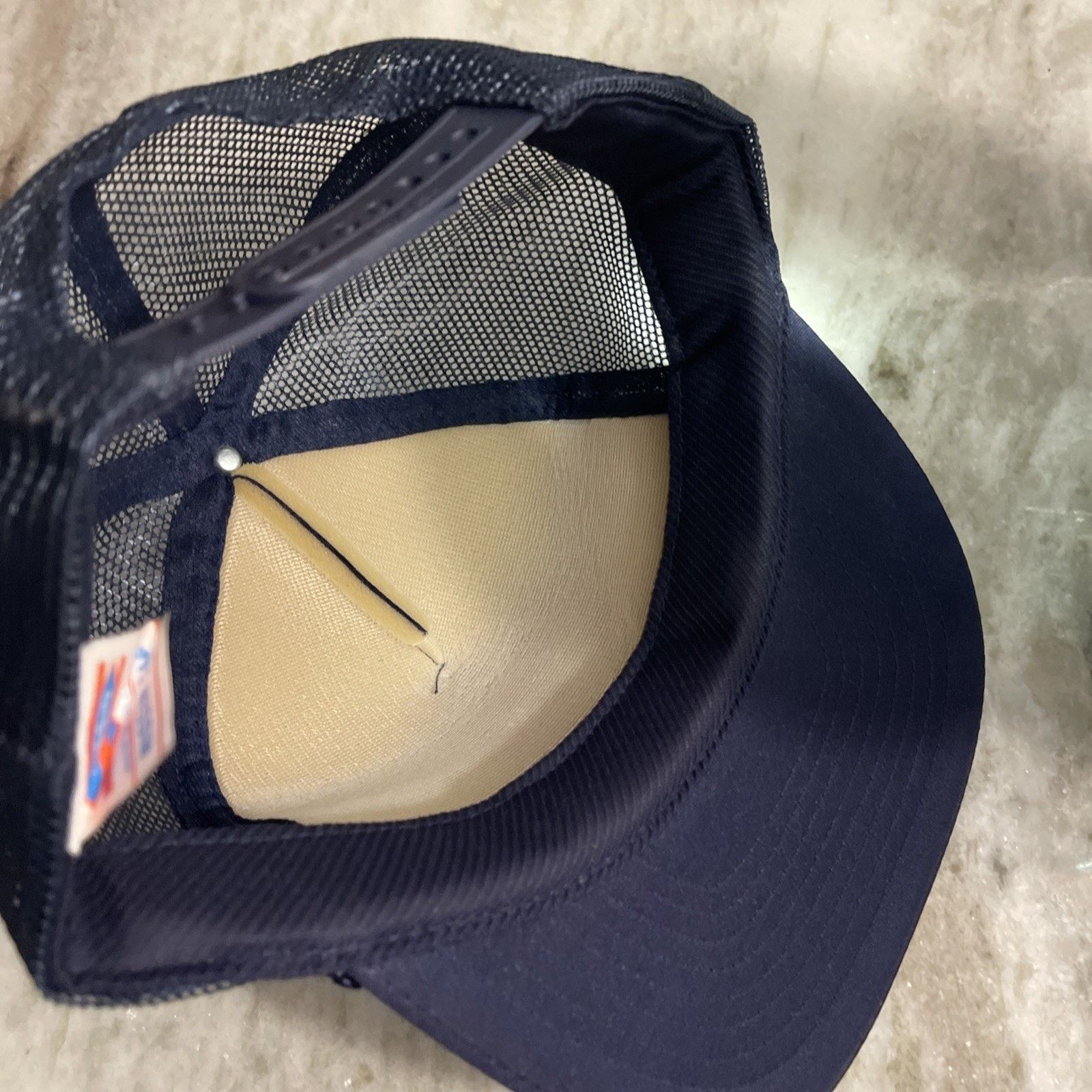 Vintage KOKOMO Pump Supply hat Navy Blue adjustable Snap-back cap Size ONE SIZE - 11 Thumbnail