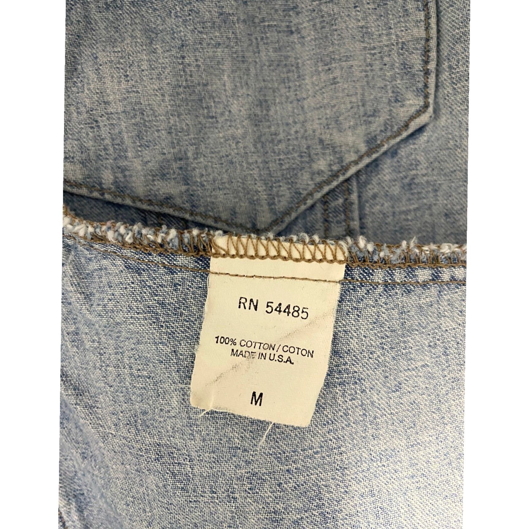 American Eagle Outfitters VINTAGE American Eagle Outfitters Denim Jacket Women M Blue Casual 90s Button Front All Seasons Pockets Logo Size M / US 6-8 / IT 42-44 - 4 Thumbnail