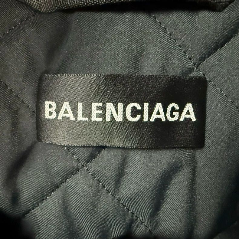 Balenciaga Balenciaga Logo Long Cotton Parka Coat Size US L / EU 52-54 / 3 - 4 Thumbnail