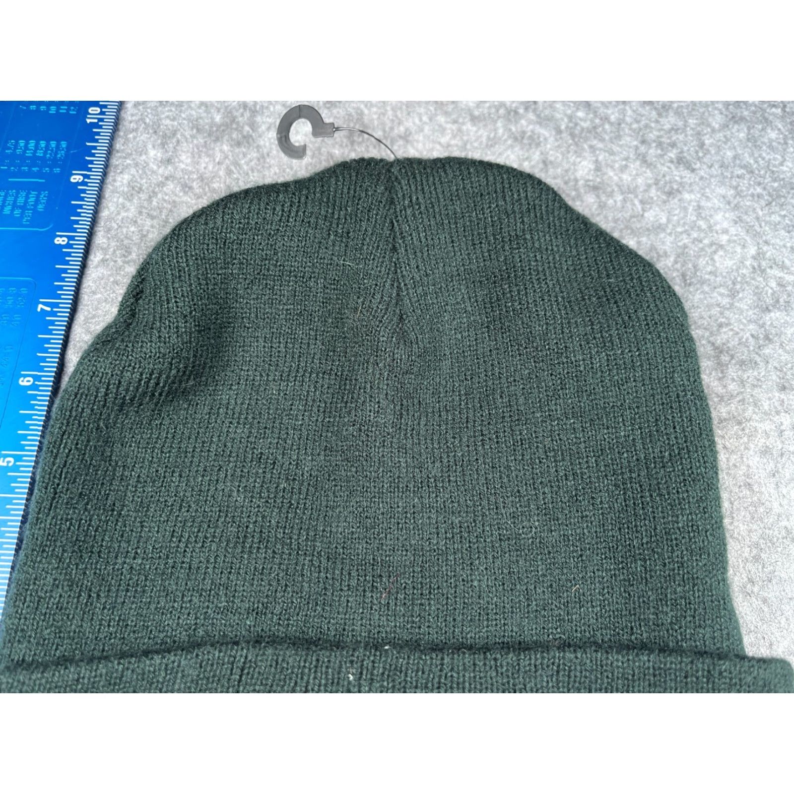 Port & Company VINTAGE University Of Wyoming Department of English Beanie Toque Adult OS Green Acrylic Size ONE SIZE - 3 Thumbnail