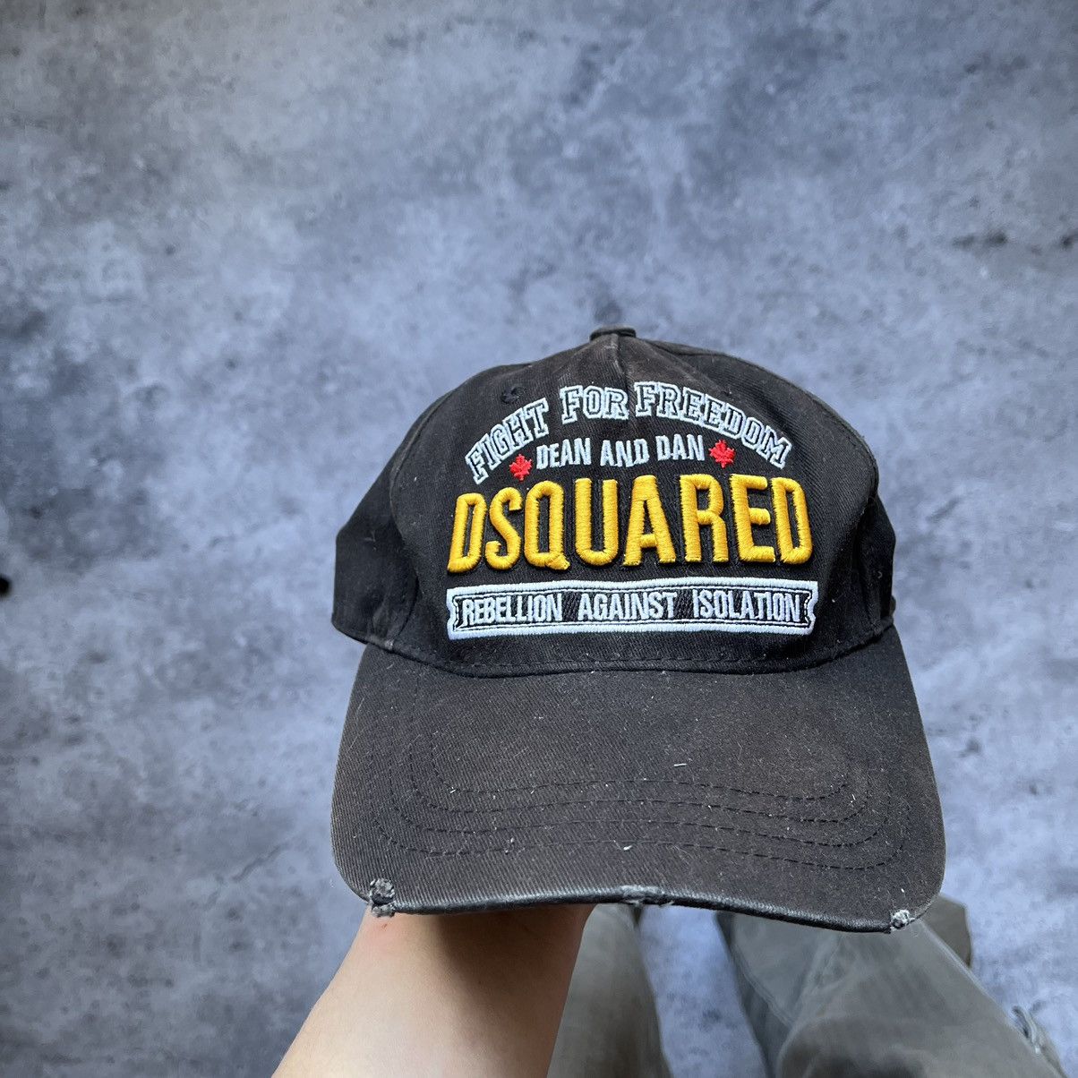 Dsquared rebellion against isolation cap online