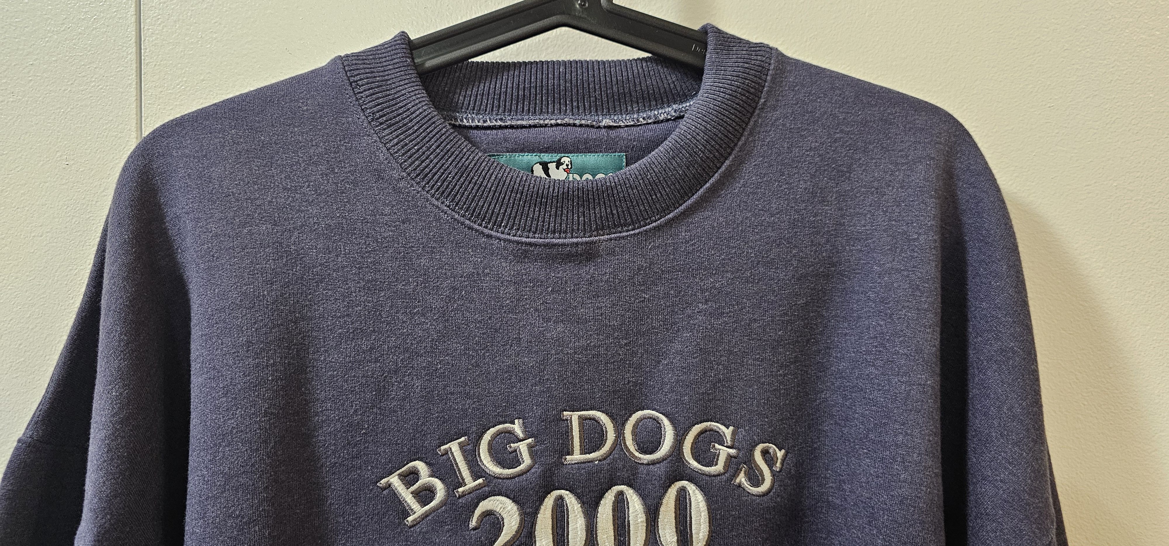 Big Dogs Vintage Big Dogs 2000 Fleece Sweatshirt Size Medium Size US M / EU 48-50 / 2 - 3 Thumbnail