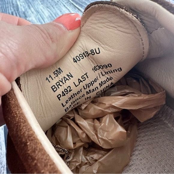 Other DREW Men's Brown Suede Lace-Up Casual Shoes “Bryan” Size US 11.5 / EU 44-45 - 11 Thumbnail