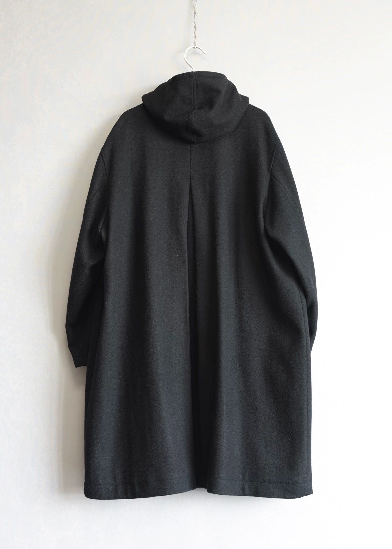 Yohji Yamamoto Yohji Yamamoto 87AW Digital Pleats Hooded Coat Size 1 Size US S / EU 44-46 / 1 - 4 Thumbnail