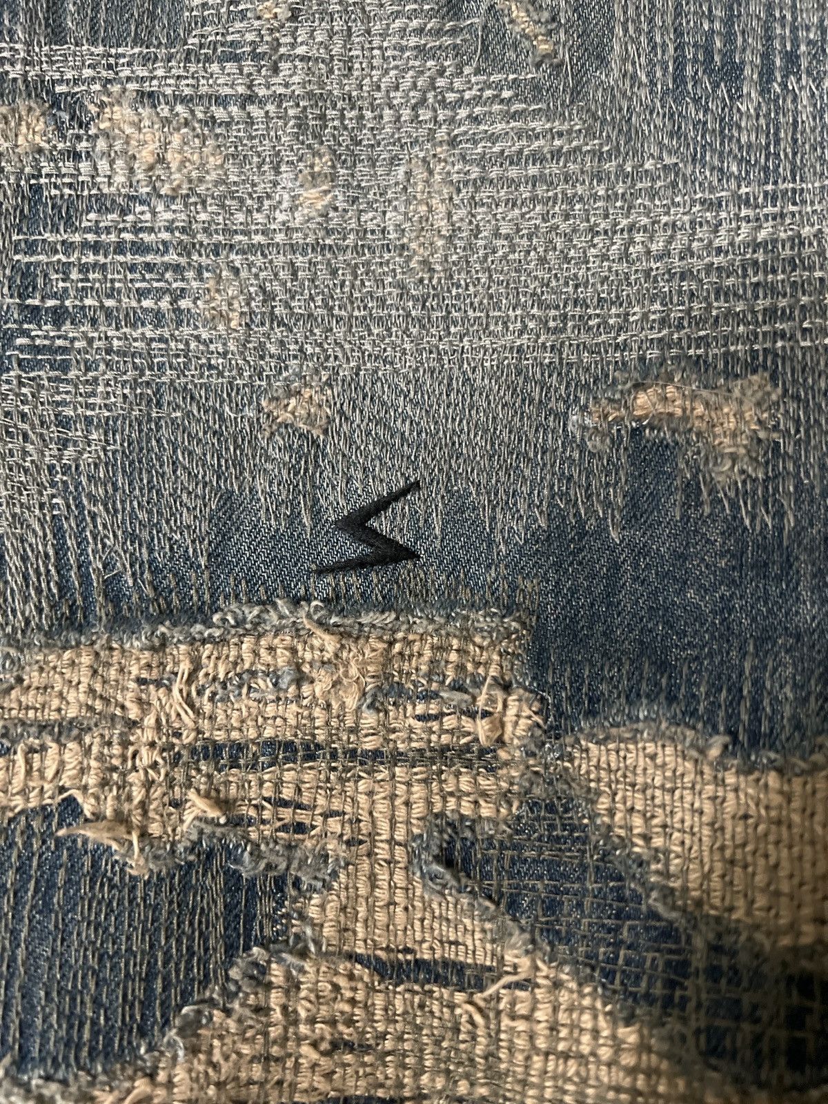 Undercover AW05 - “Arts & Craft” 85 Denim Blue Pants Size US 32 / EU 48 - 4 Thumbnail