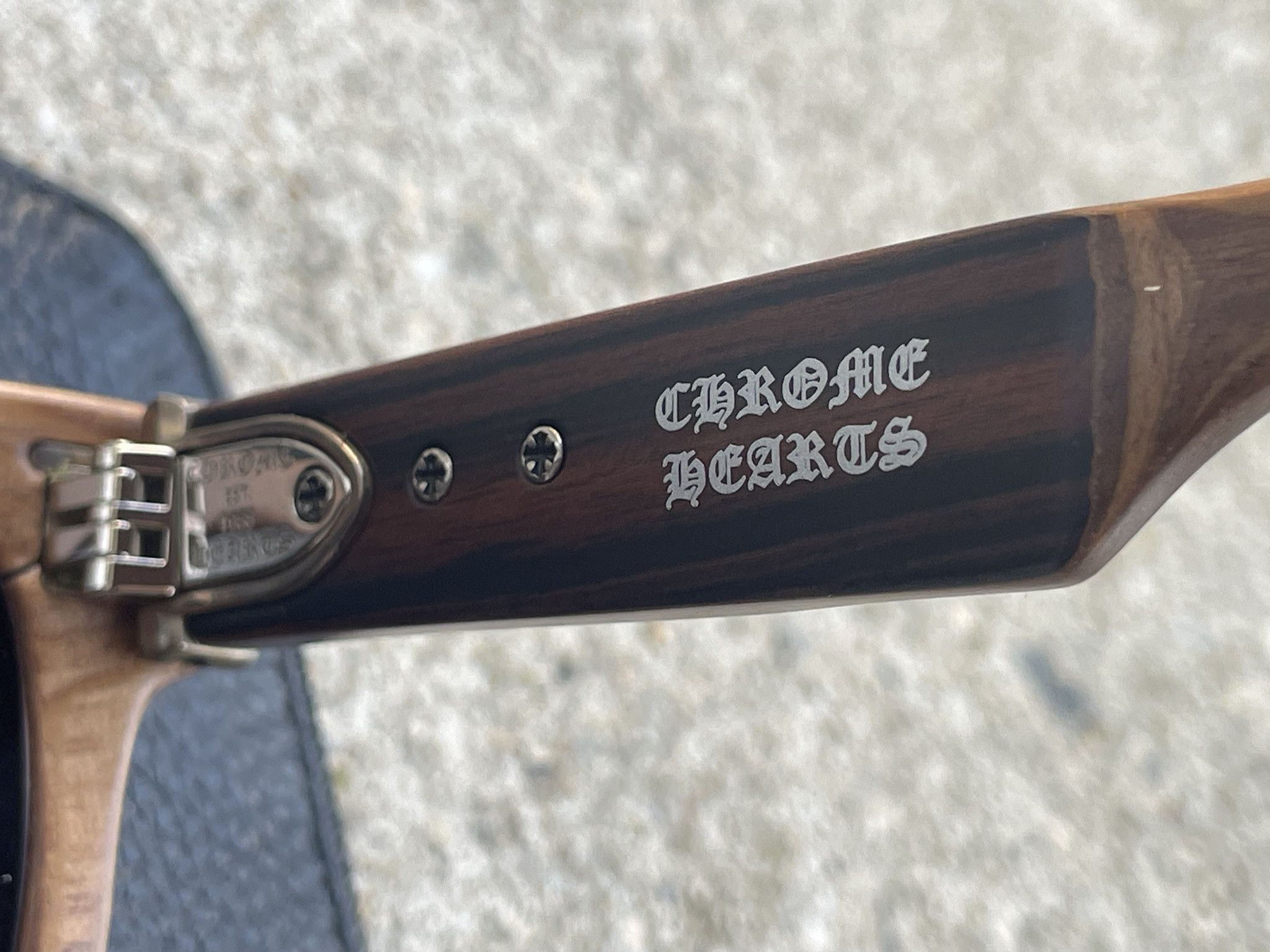 Chrome Hearts Chrome Hearts LILITH Dark Ebony Glasses Size ONE SIZE - 6 Thumbnail