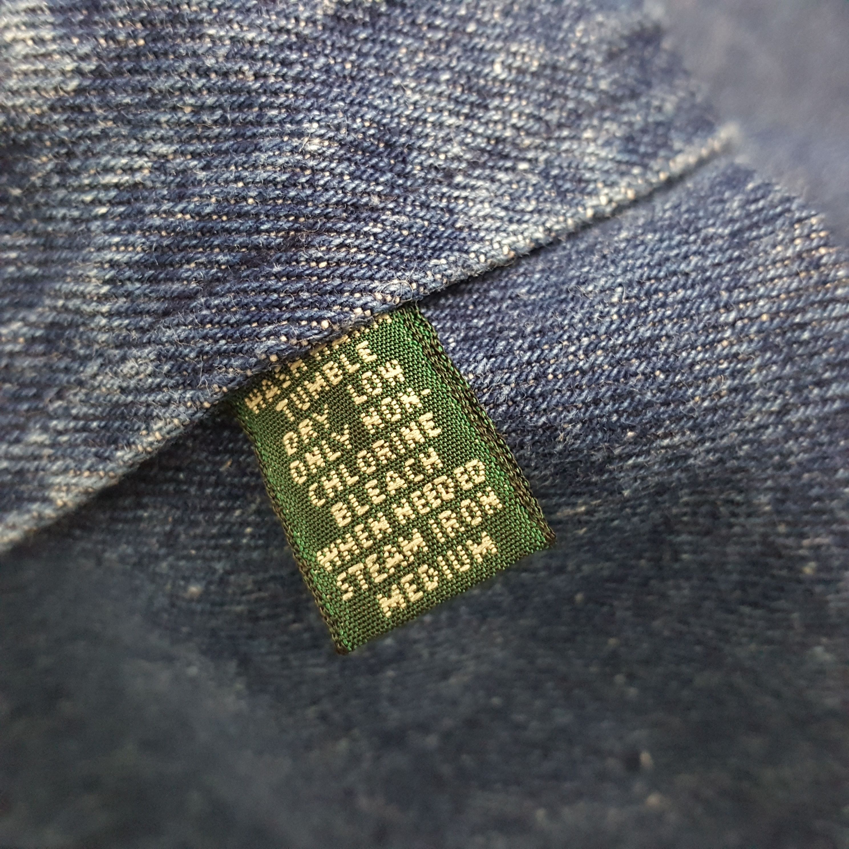 Polo Ralph Lauren × Ralph Lauren × Vintage Vintage POLO by RALPH LAUREN Fashion Brand Denim Shirts Size US L / EU 52-54 / 3 - 7 Thumbnail