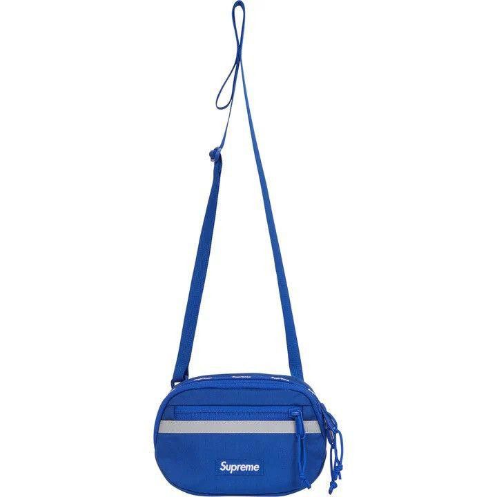 Supreme Mini Side Bag in Blue, Men's