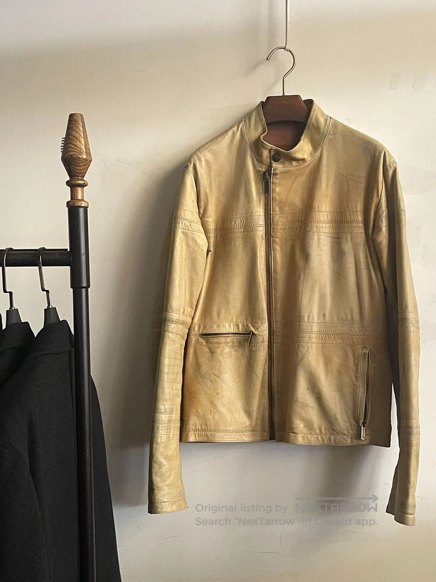Dirk Bikkembergs Dirk Bikkembergs Lambskin Leather Jacket. Size US M / EU 48-50 / 2 - 2 Thumbnail