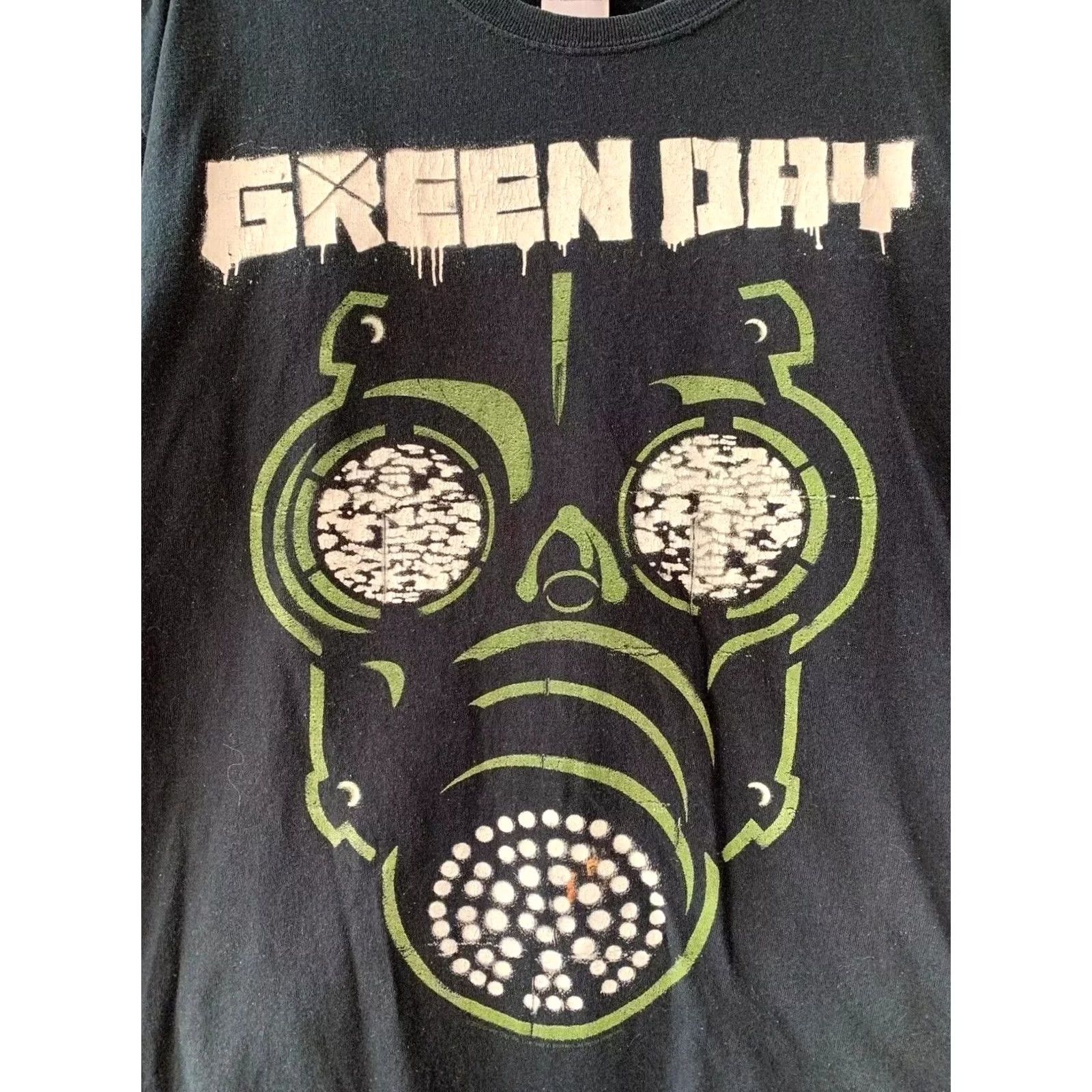 Gildan VINTAGE 2000 GREEN DAY BLACK ROCK BAND TEE T-SHIRT MEN'S SIZE L Size US L / EU 52-54 / 3 - 4 Thumbnail