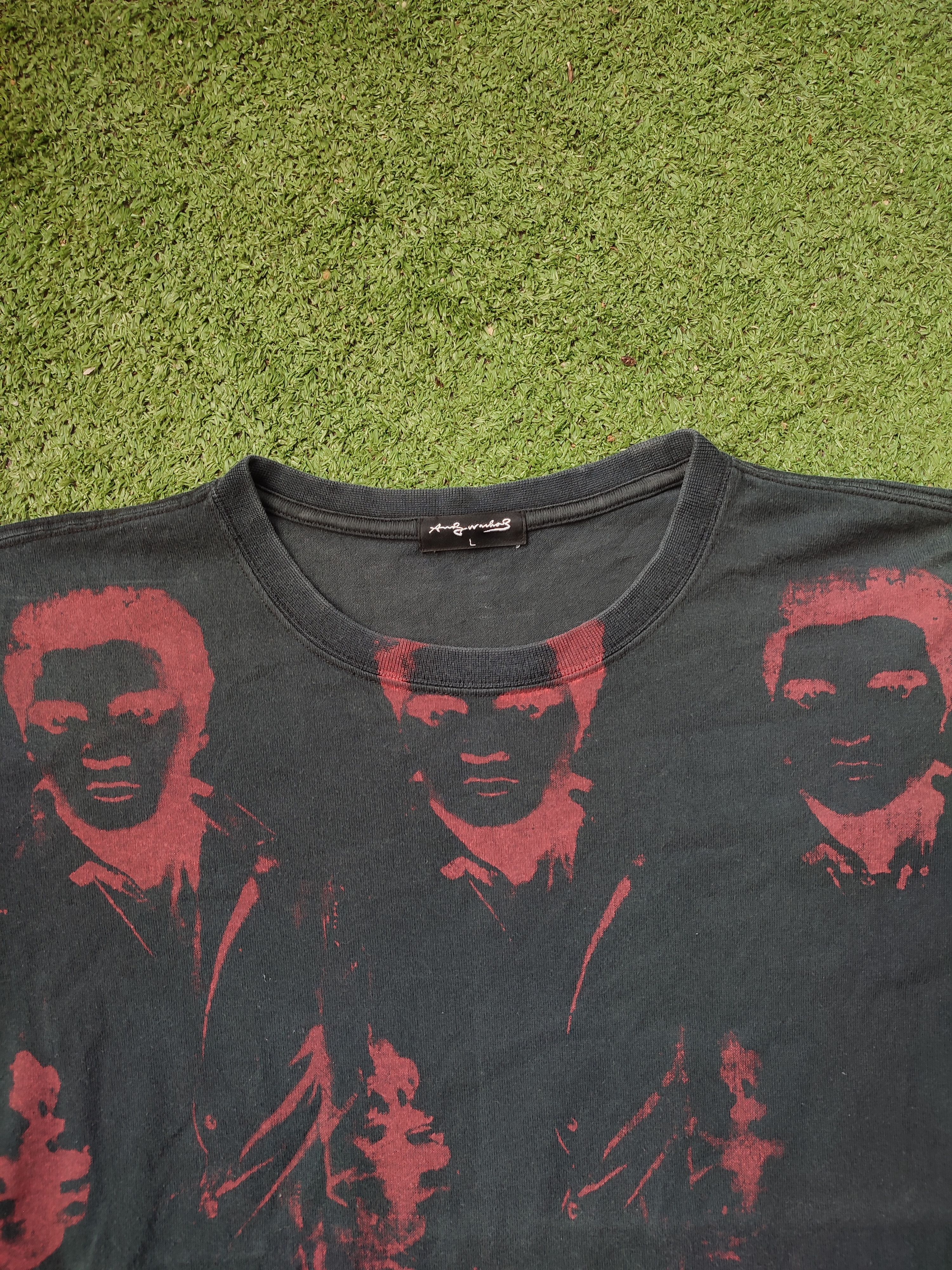 Andy Warhol × Japanese Brand × Uniqlo 💥 Vintage 💥 Elvis Presley Tee Size US M / EU 48-50 / 2 - 4 Thumbnail