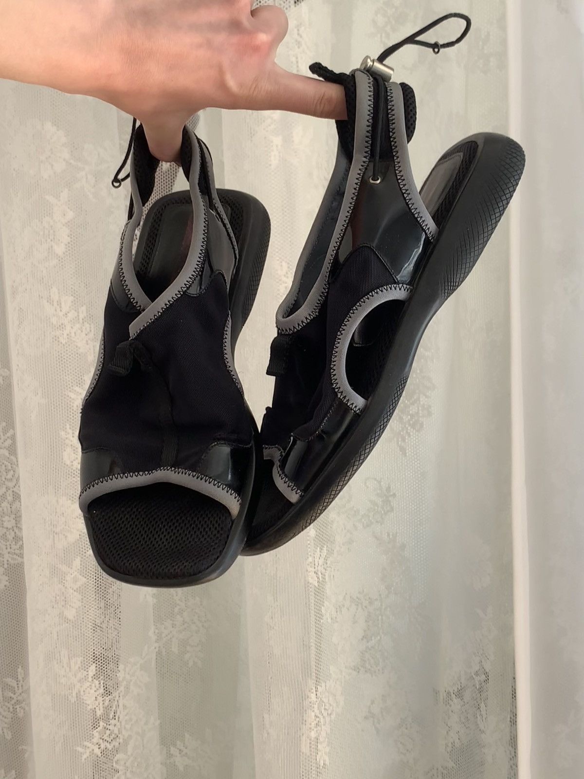 Prada Prada linea rossa chunky vibram sandals Size US 10 / IT 40 - 5 Thumbnail