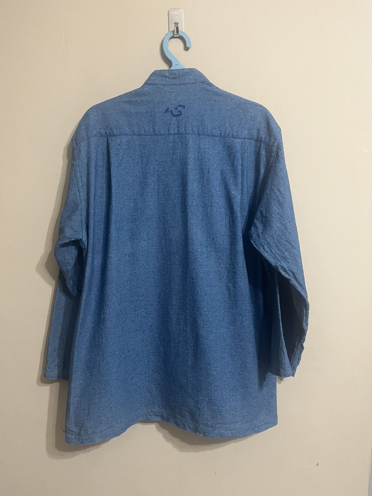 Blue Blue Japan × Indigo × Japanese Brand Vintage Sasakura Gensho Japan indigo button ups Size US M / EU 48-50 / 2 - 2 Thumbnail